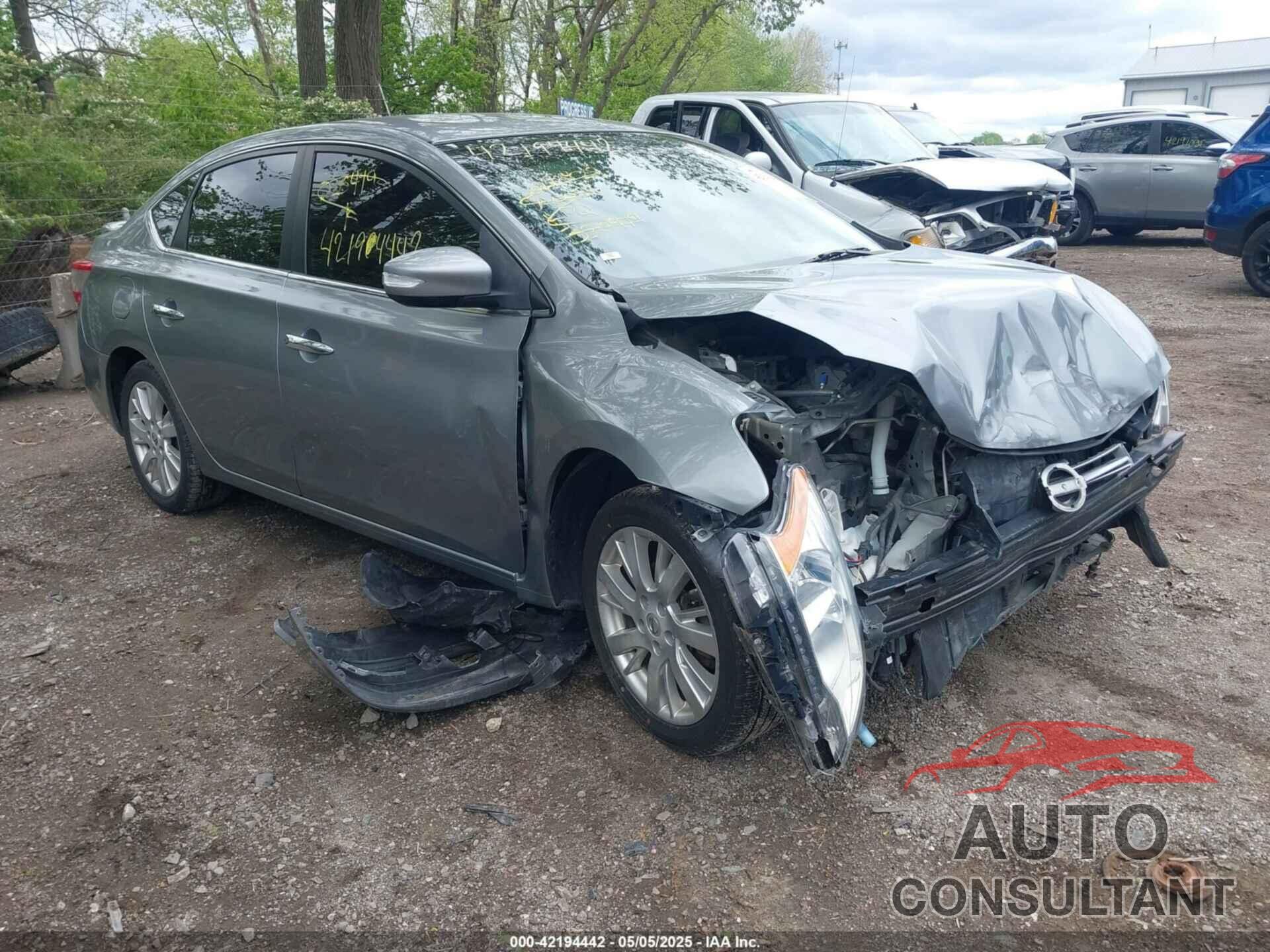NISSAN SENTRA 2014 - 3N1AB7AP9EY320419