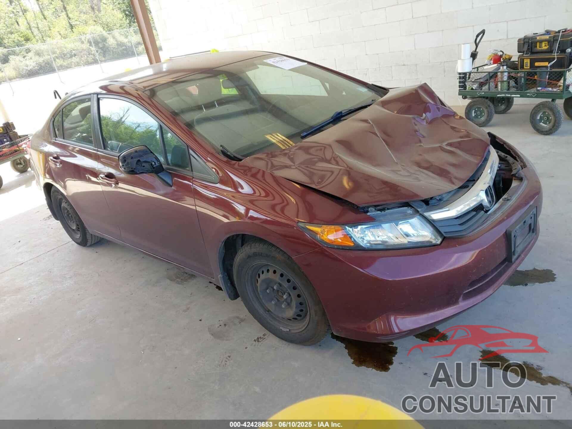 HONDA CIVIC 2012 - 2HGFB2F59CH586718