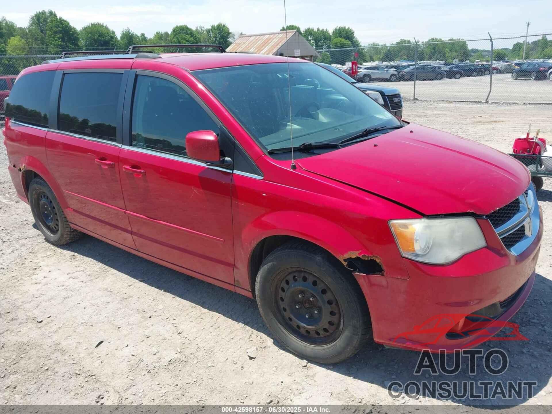DODGE GRAND CARAVAN 2012 - 2C4RDGDGXCR244227