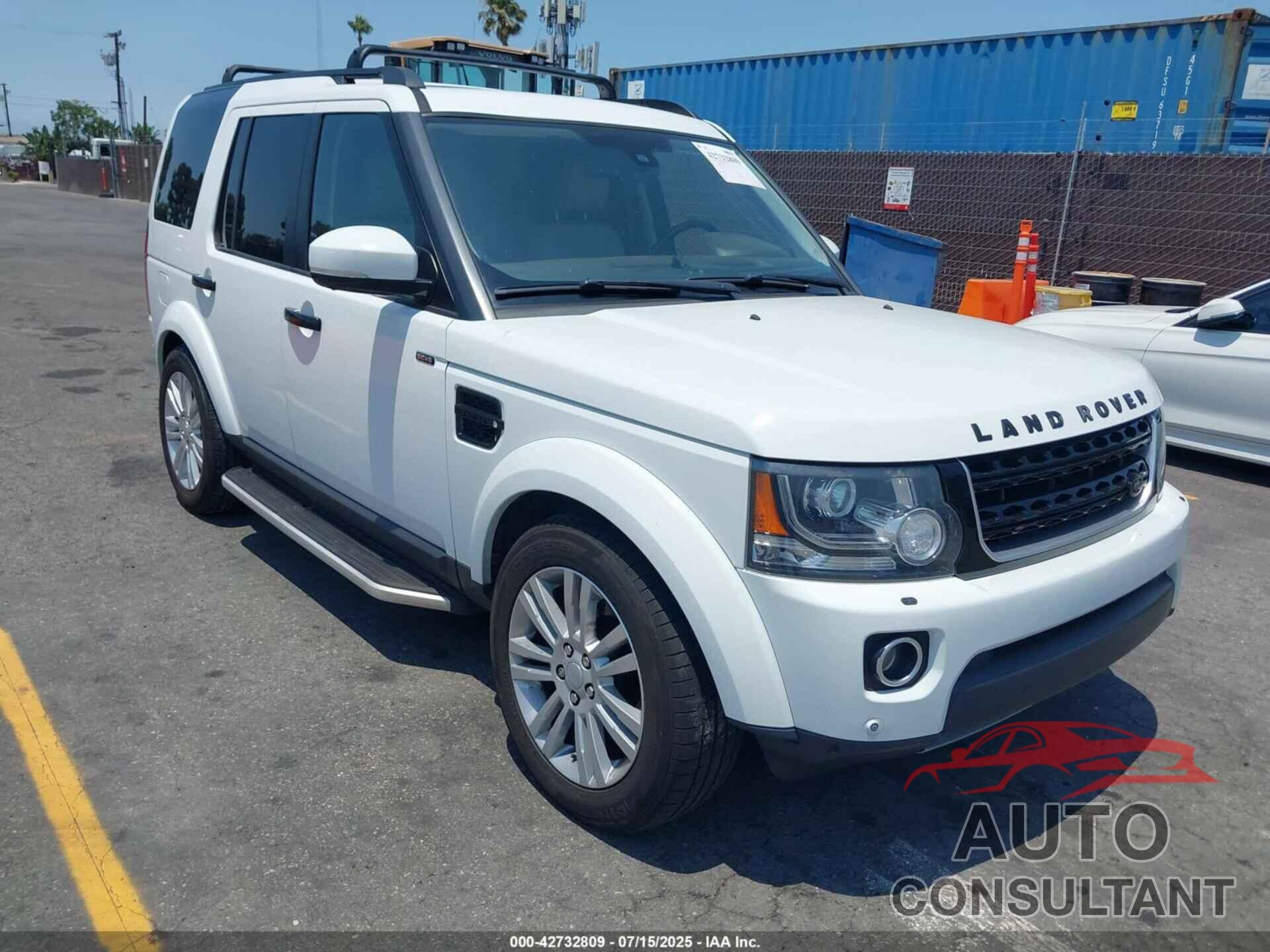 LAND ROVER LR4 2016 - SALAK2V62GA798117