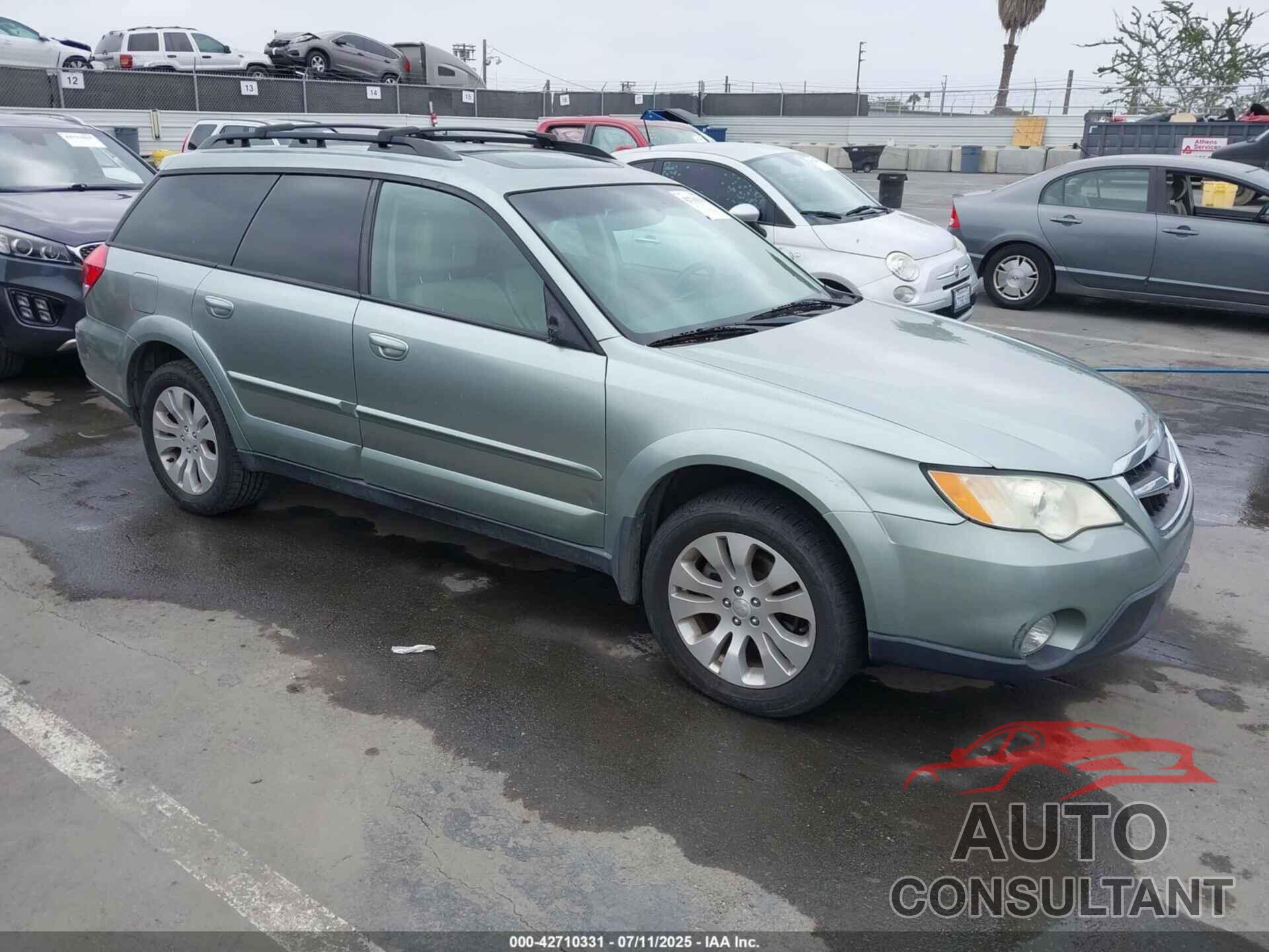 SUBARU OUTBACK 2009 - 4S4BP66C997346377