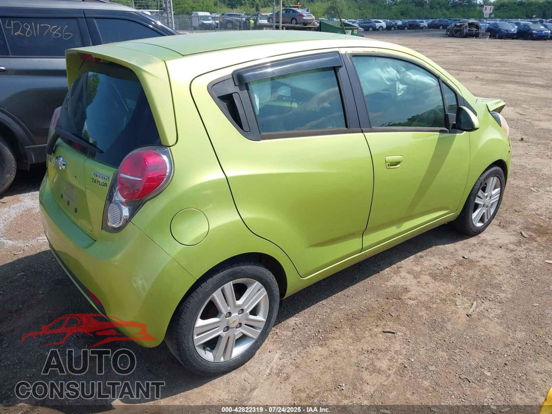 CHEVROLET SPARK 2013 - KL8CD6S99DC564775