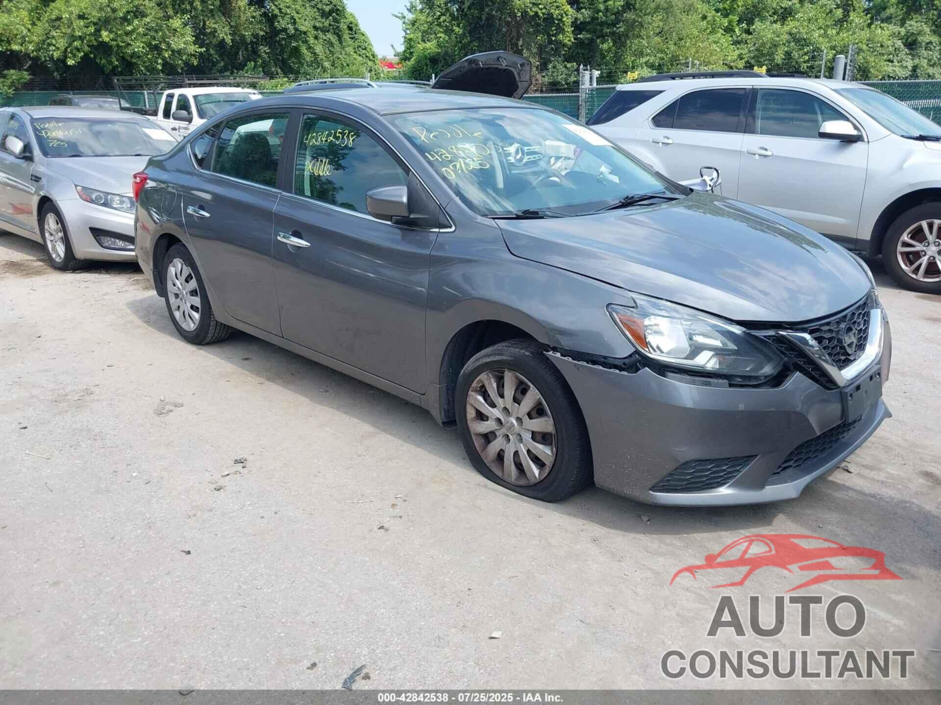 NISSAN SENTRA 2018 - 3N1AB7AP2JY318019