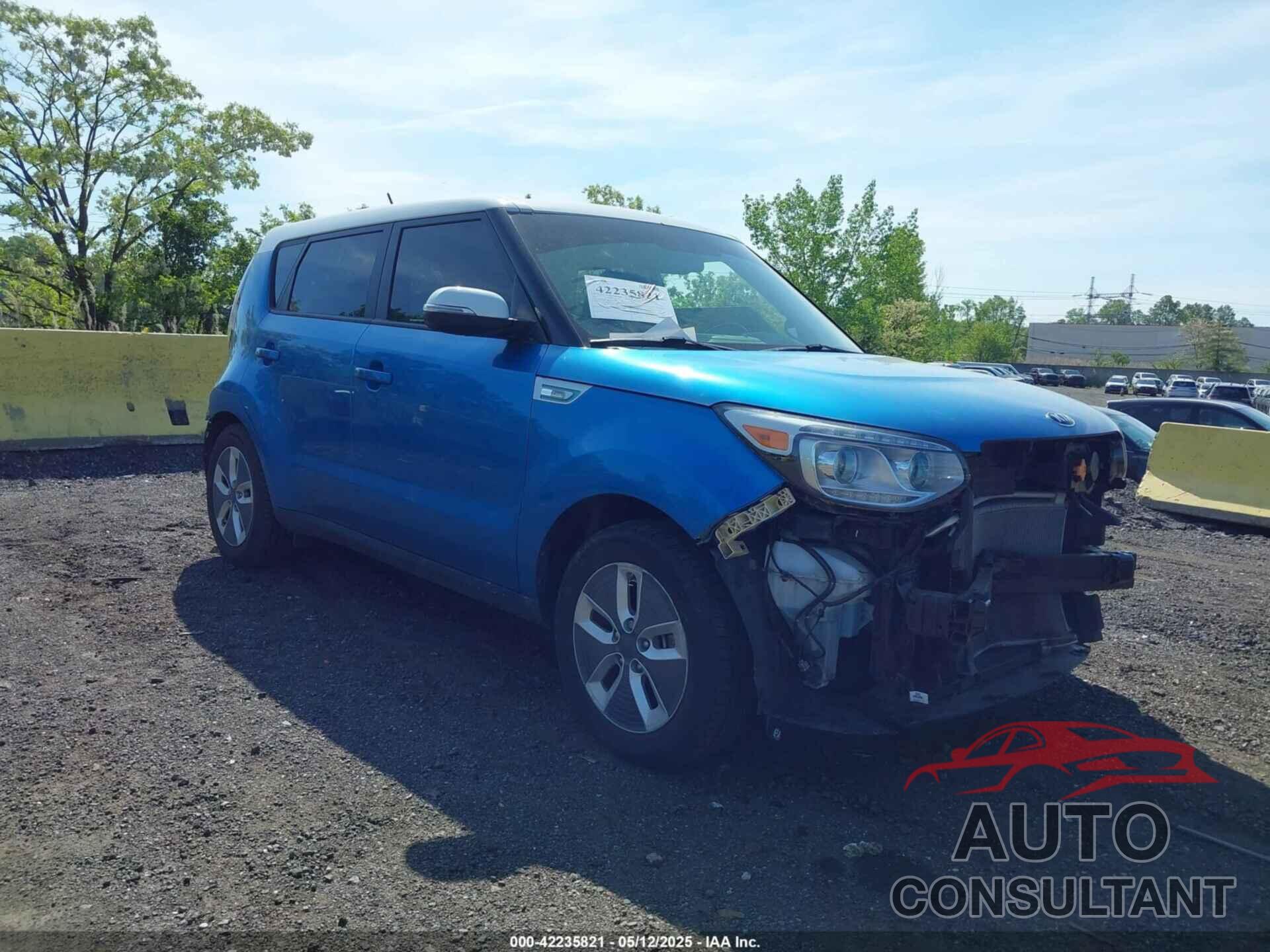 KIA SOUL EV 2017 - KNDJP3AE7H7024648