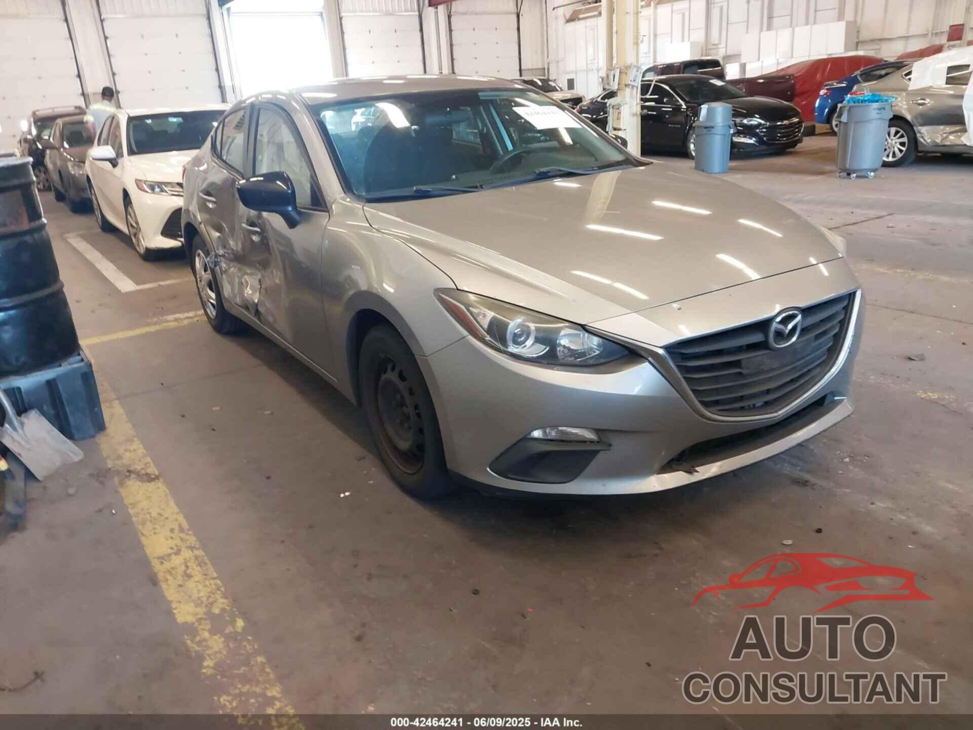 MAZDA MAZDA3 2014 - JM1BM1T7XE1139307