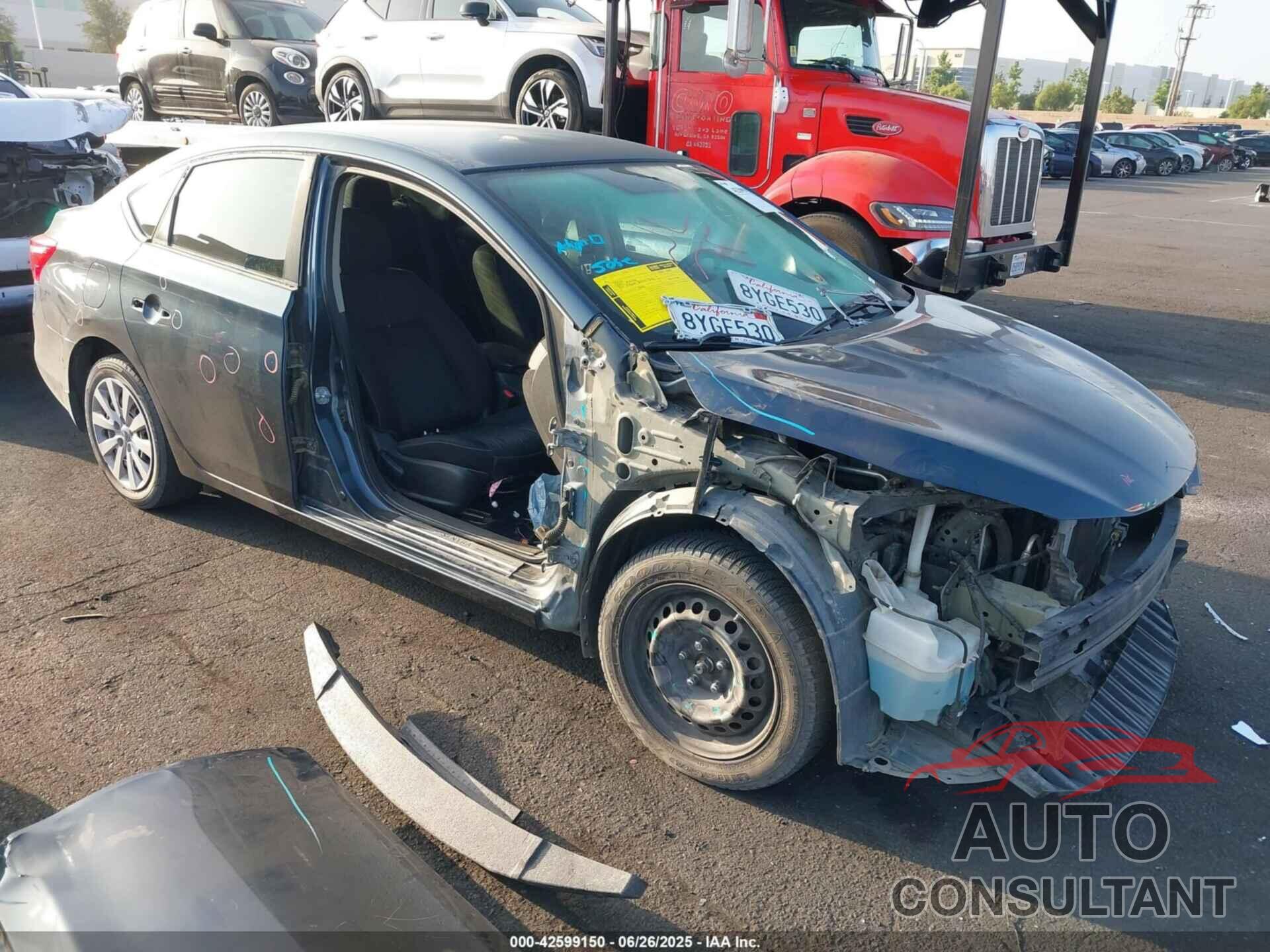 NISSAN SENTRA 2017 - 3N1AB7AP7HL656782