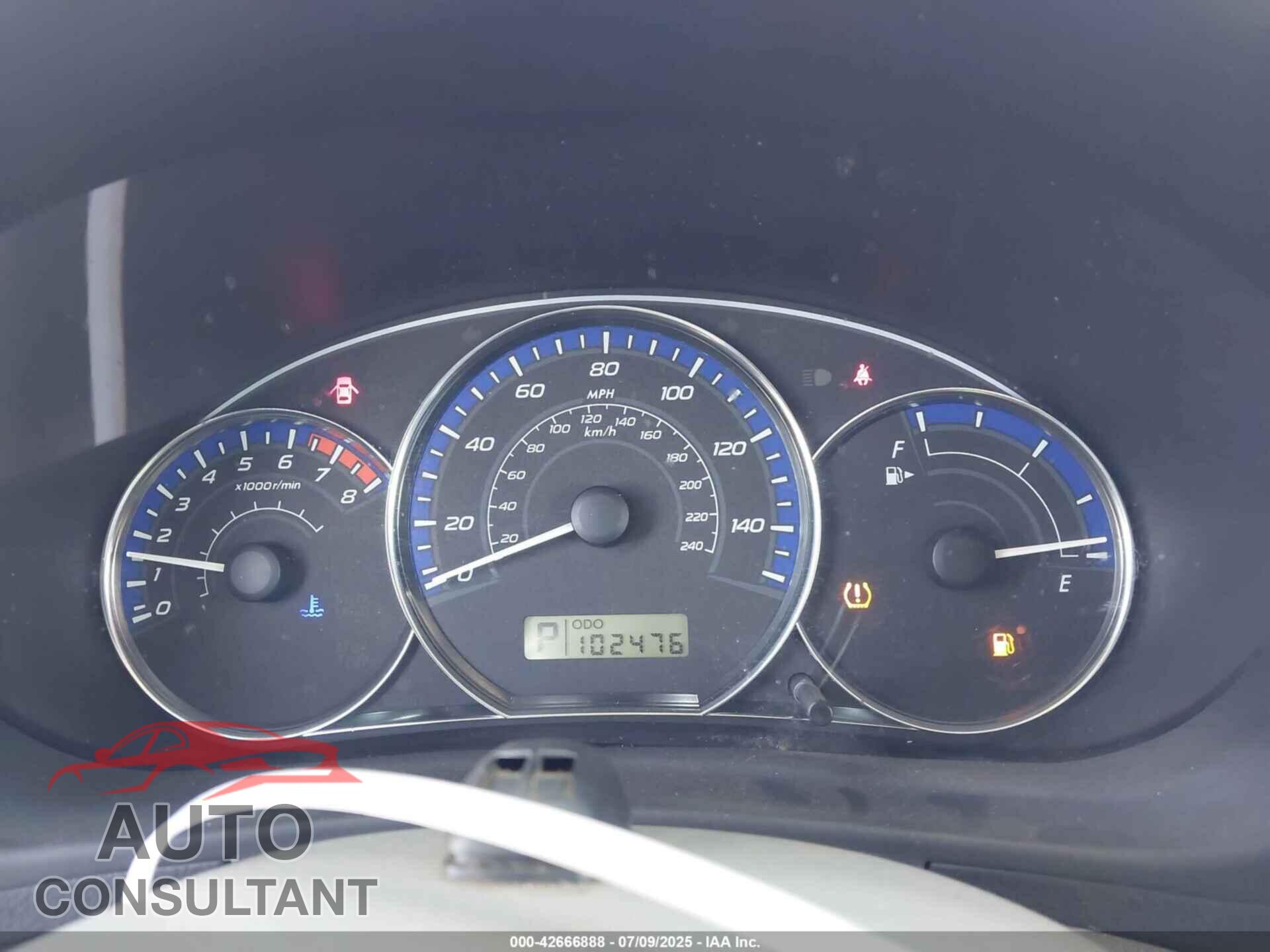 SUBARU FORESTER 2011 - JF2SHAAC2BH720793
