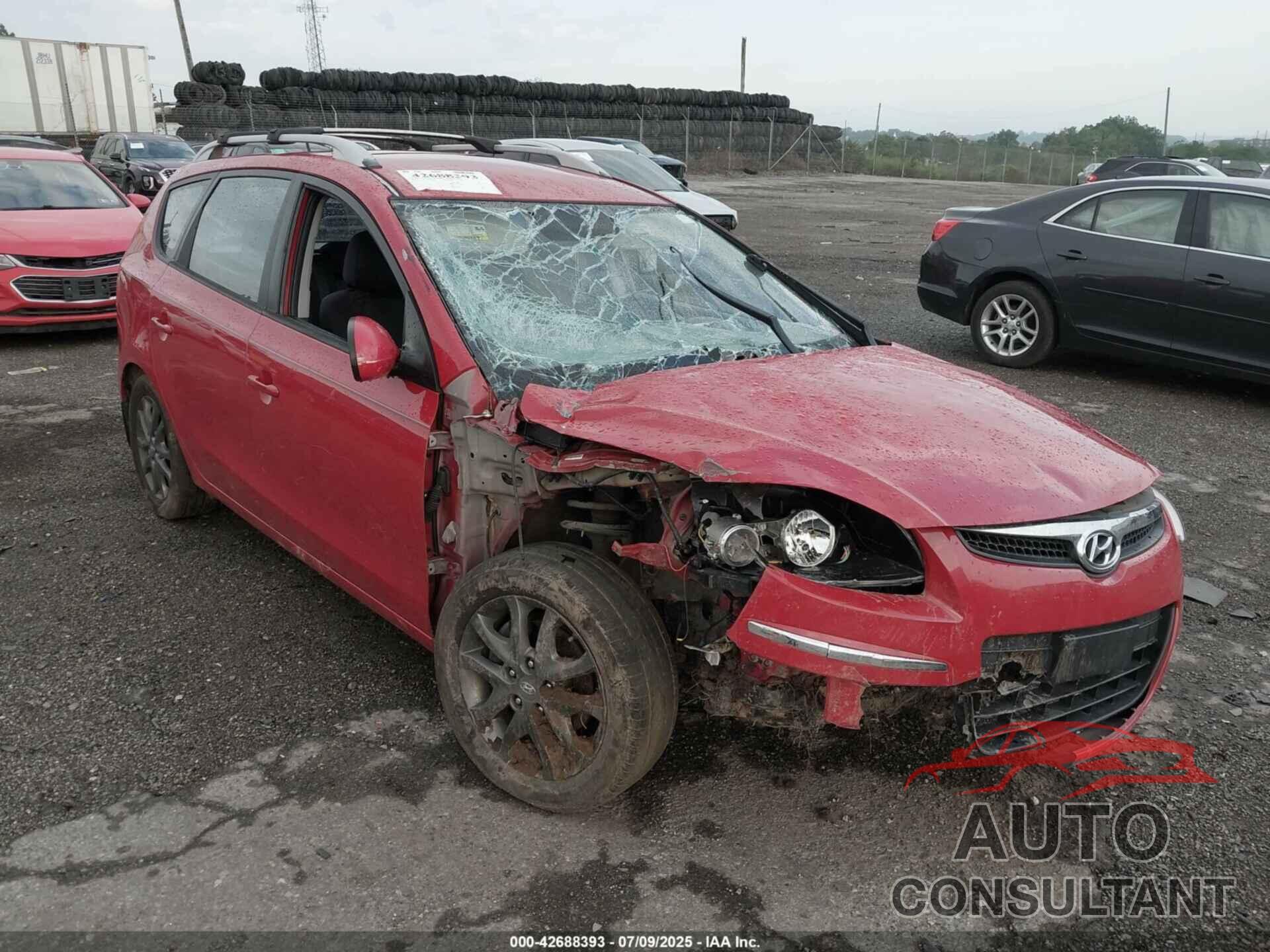 HYUNDAI ELANTRA TOURING 2012 - KMHDC8AE5CU141995