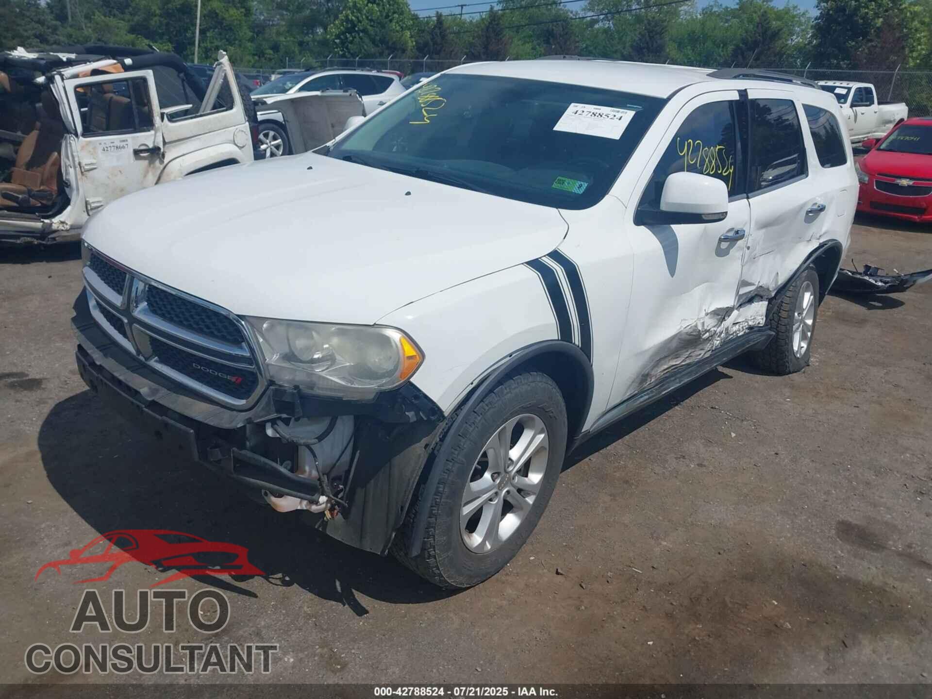DODGE DURANGO 2013 - 1C4RDJDG7DC662400