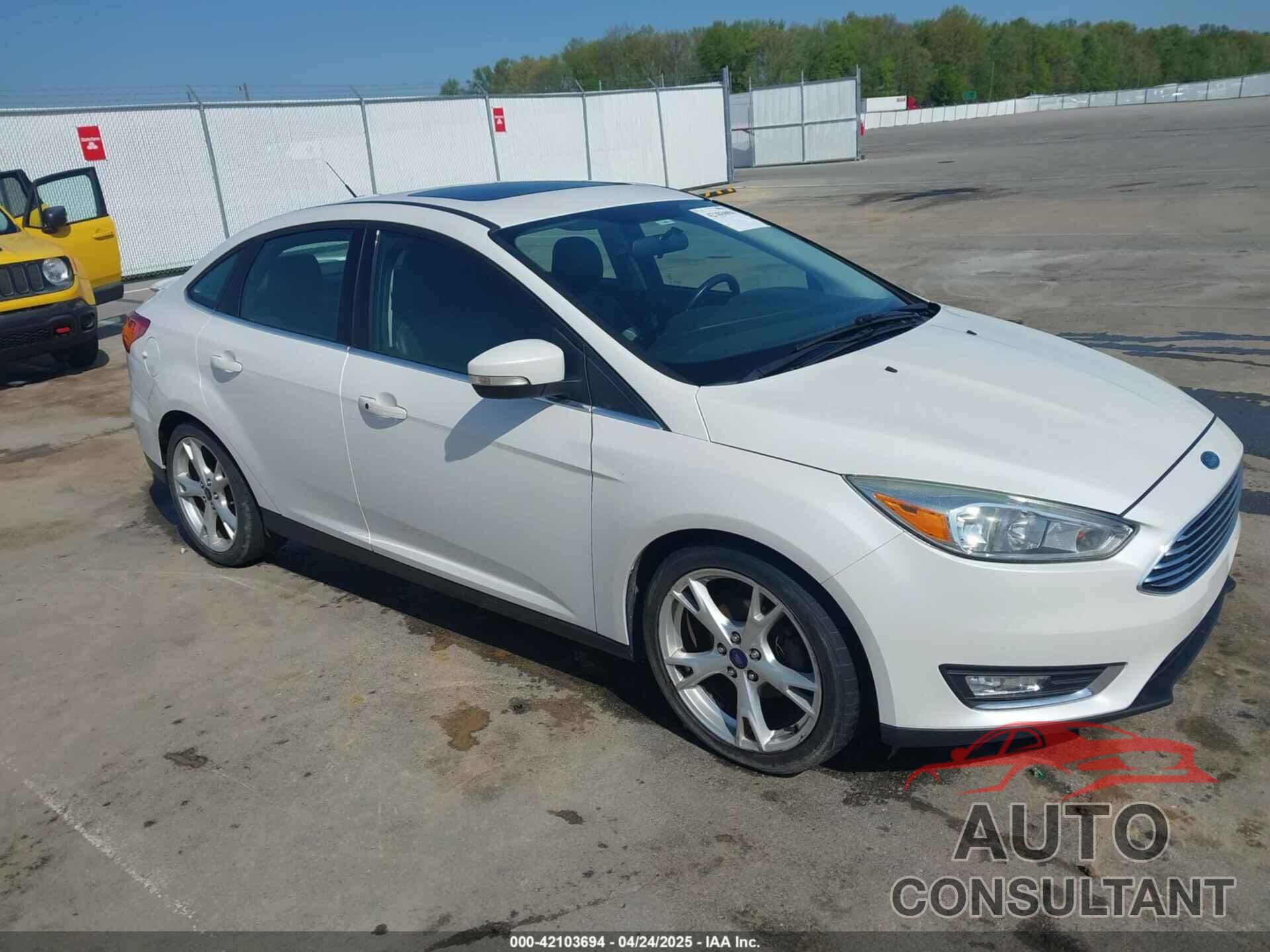 FORD FOCUS 2016 - 1FADP3J23GL358772