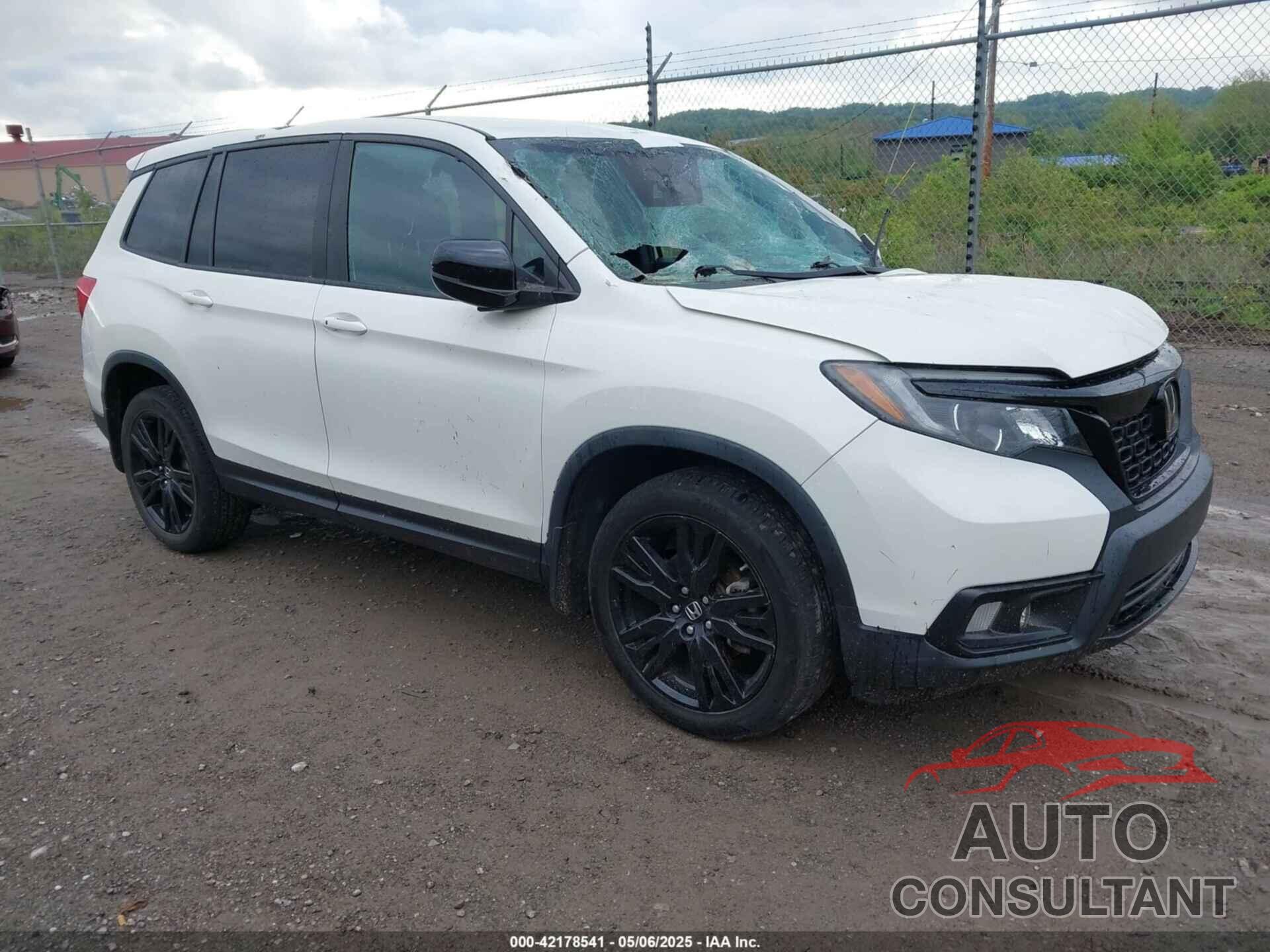 HONDA PASSPORT 2019 - 5FNYF8H28KB010303