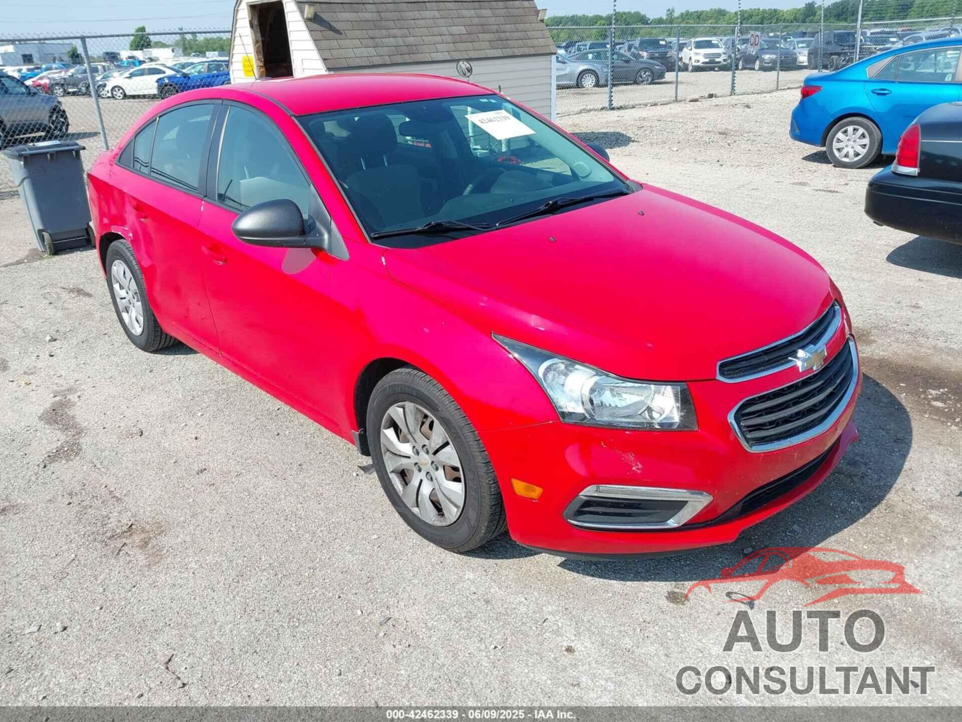 CHEVROLET CRUZE 2015 - 1G1PA5SH5F7224594