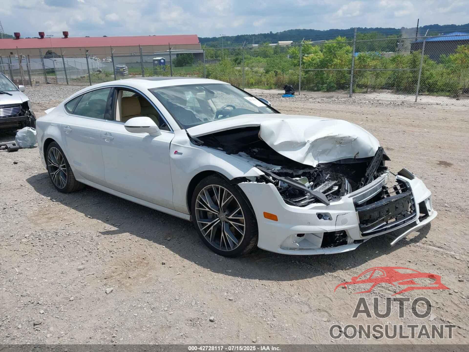 AUDI A7 2017 - WAUW2AFC5HN014287