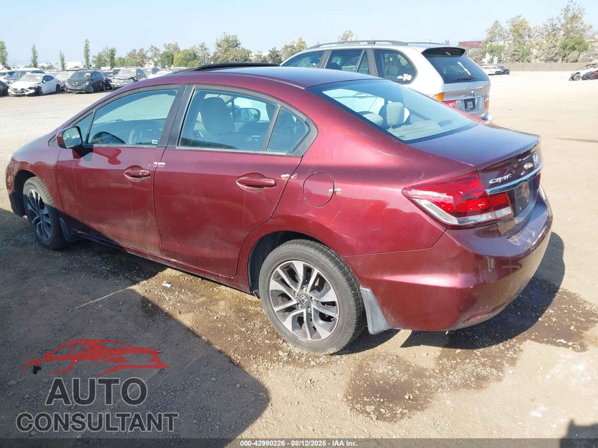 HONDA CIVIC 2015 - 19XFB2F89FE247580