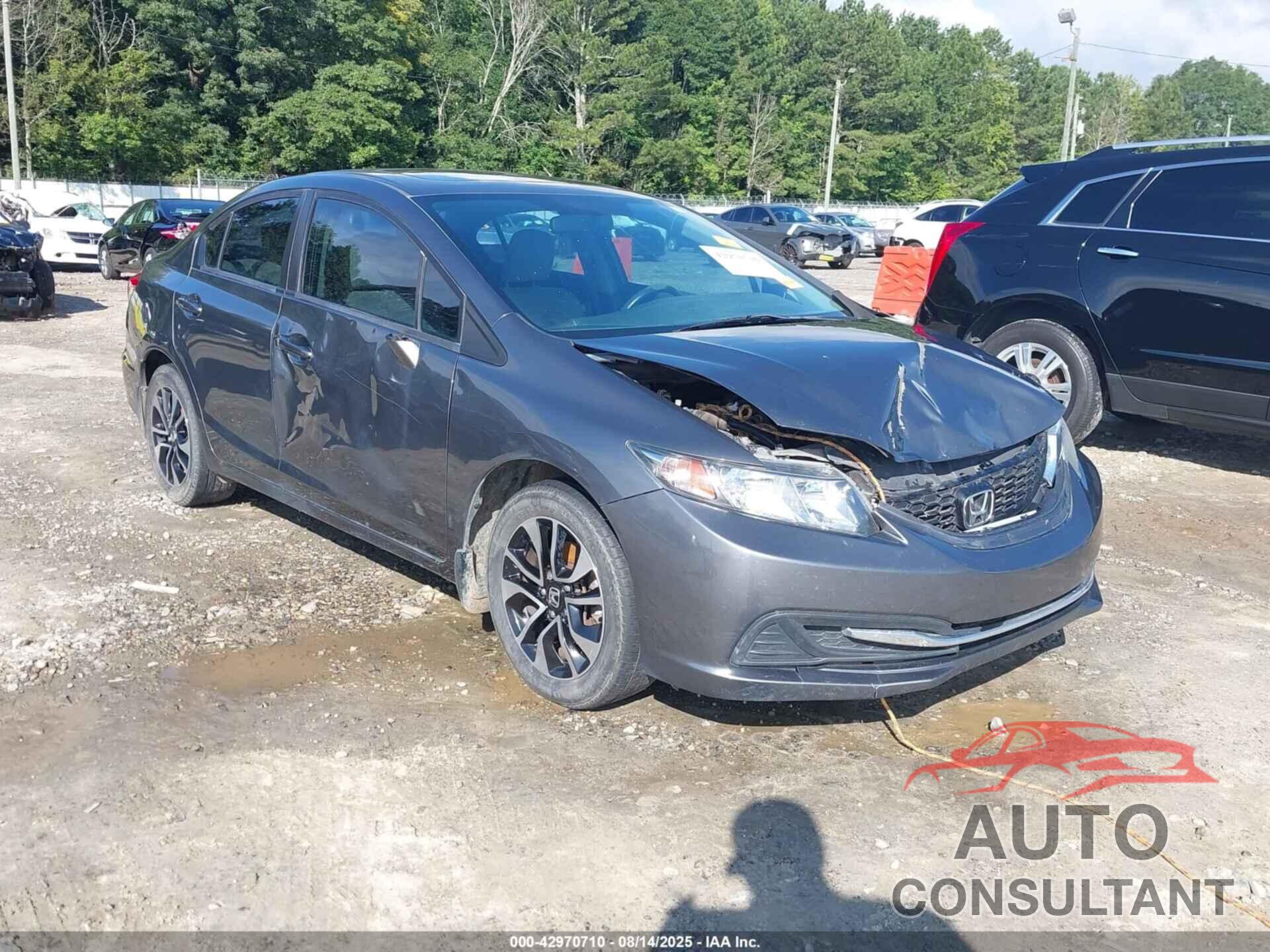 HONDA CIVIC 2013 - 19XFB2F87DE074803