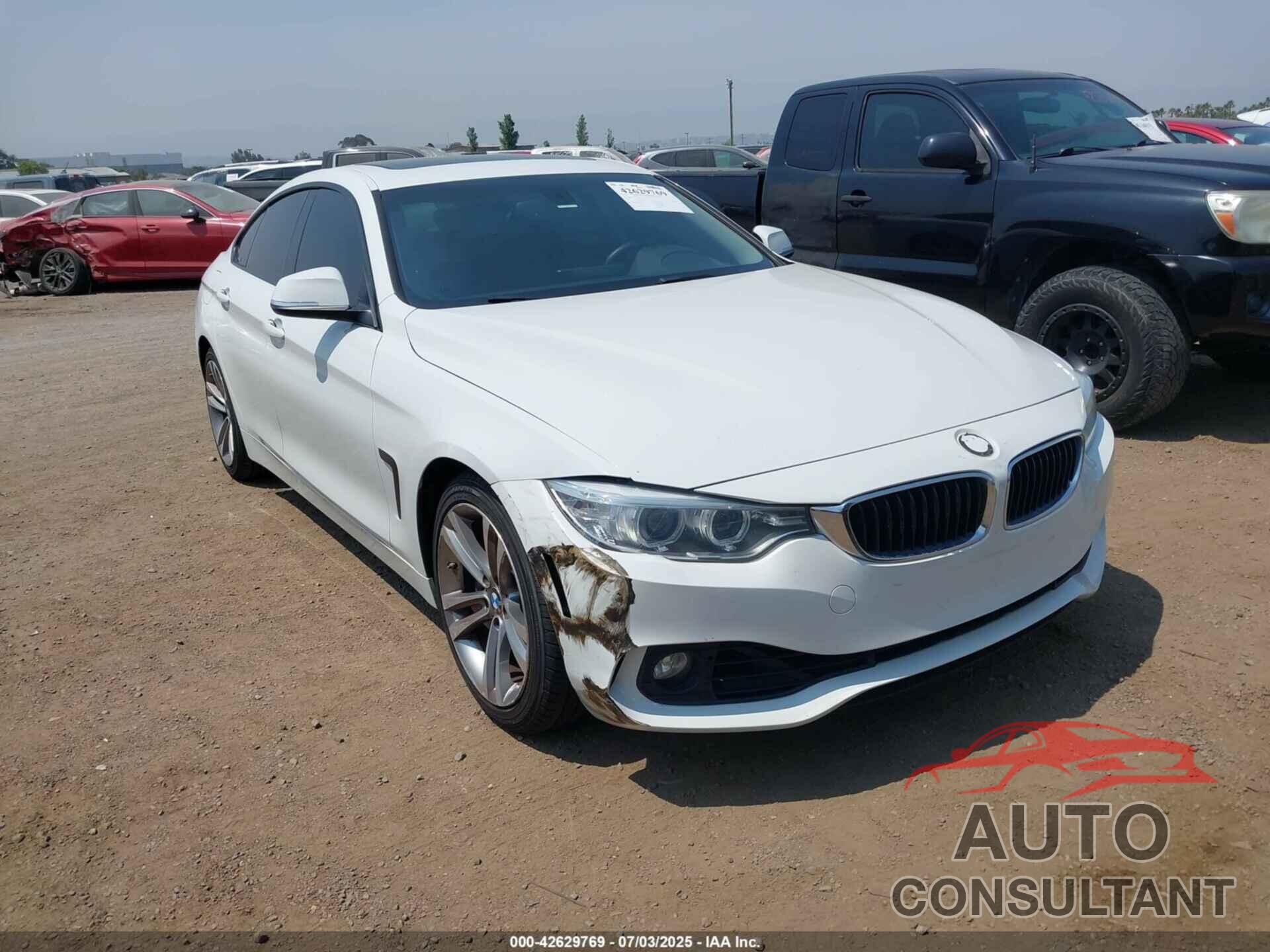 BMW 428 GRAN COUPE 2015 - WBA4A9C57FGL86164