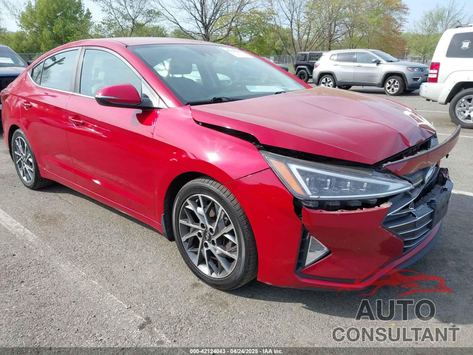 HYUNDAI ELANTRA 2020 - KMHD84LF0LU955309