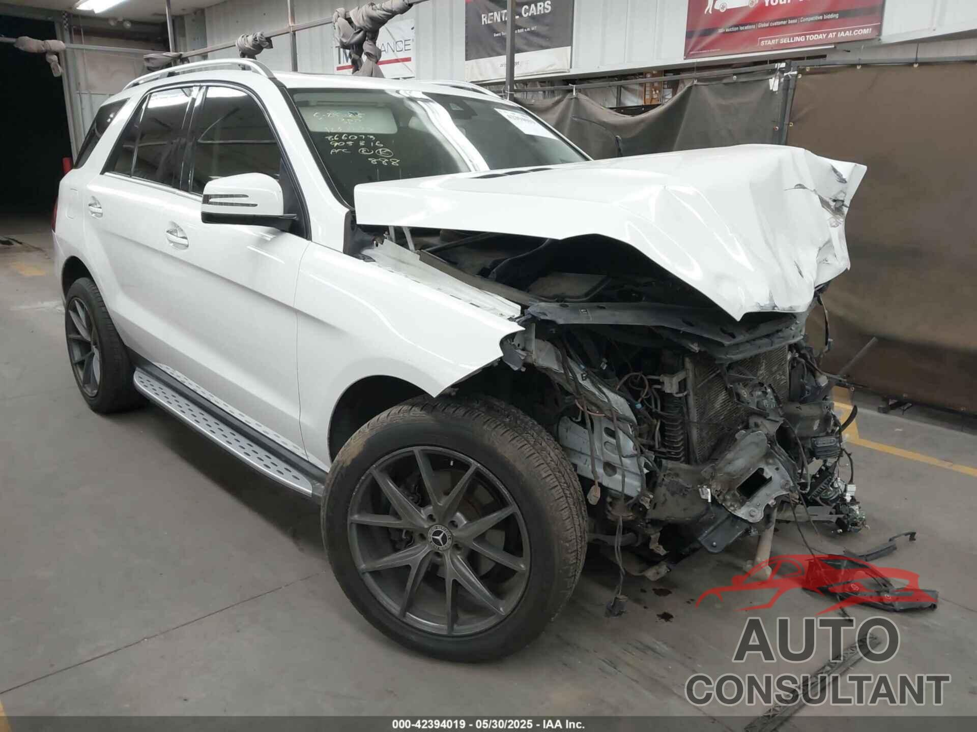 MERCEDES-BENZ GLE 2017 - 4JGDA5JB8HA866073