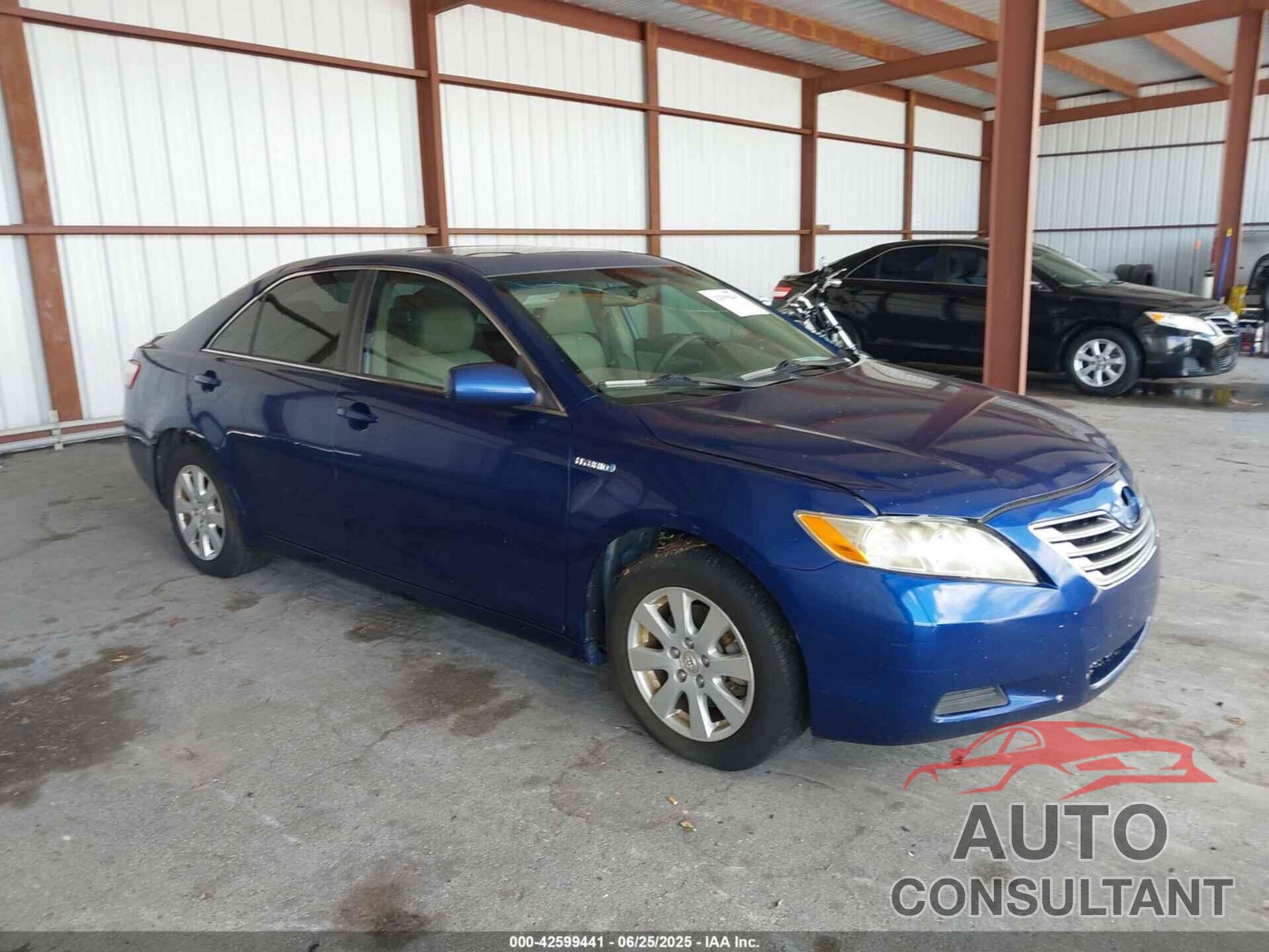 TOYOTA CAMRY HYBRID 2009 - JTNBB46K993049238