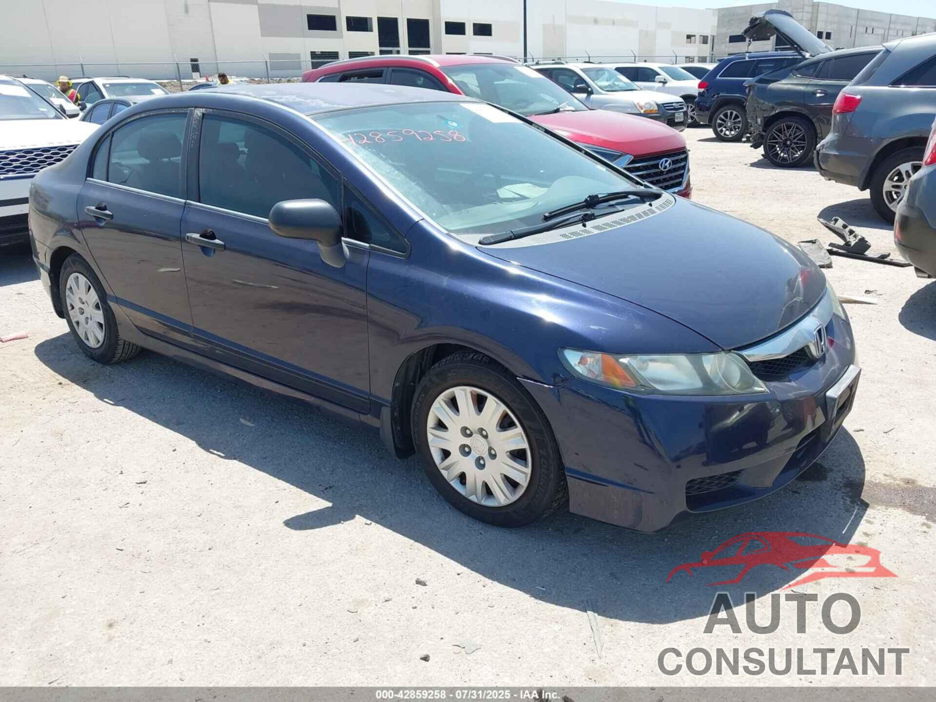 HONDA CIVIC 2011 - 2HGFA1F31BH541007