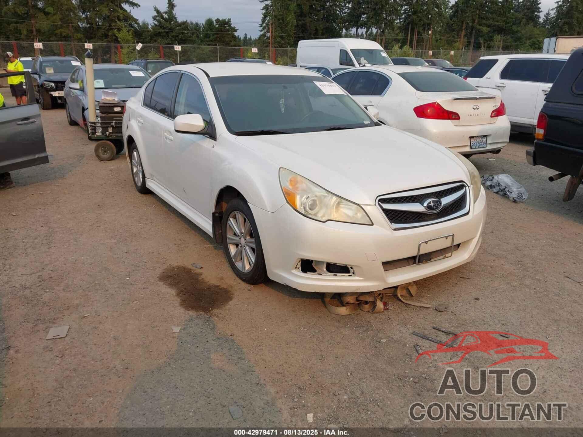 SUBARU LEGACY 2011 - 4S3BMBC67B3261832