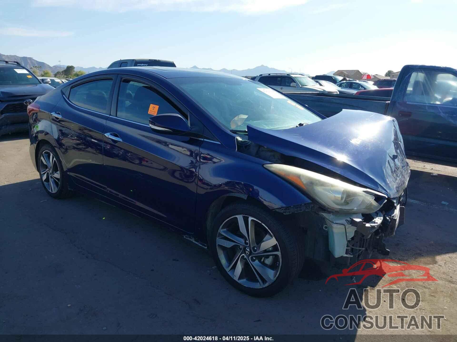 HYUNDAI ELANTRA 2014 - 5NPDH4AE8EH462876