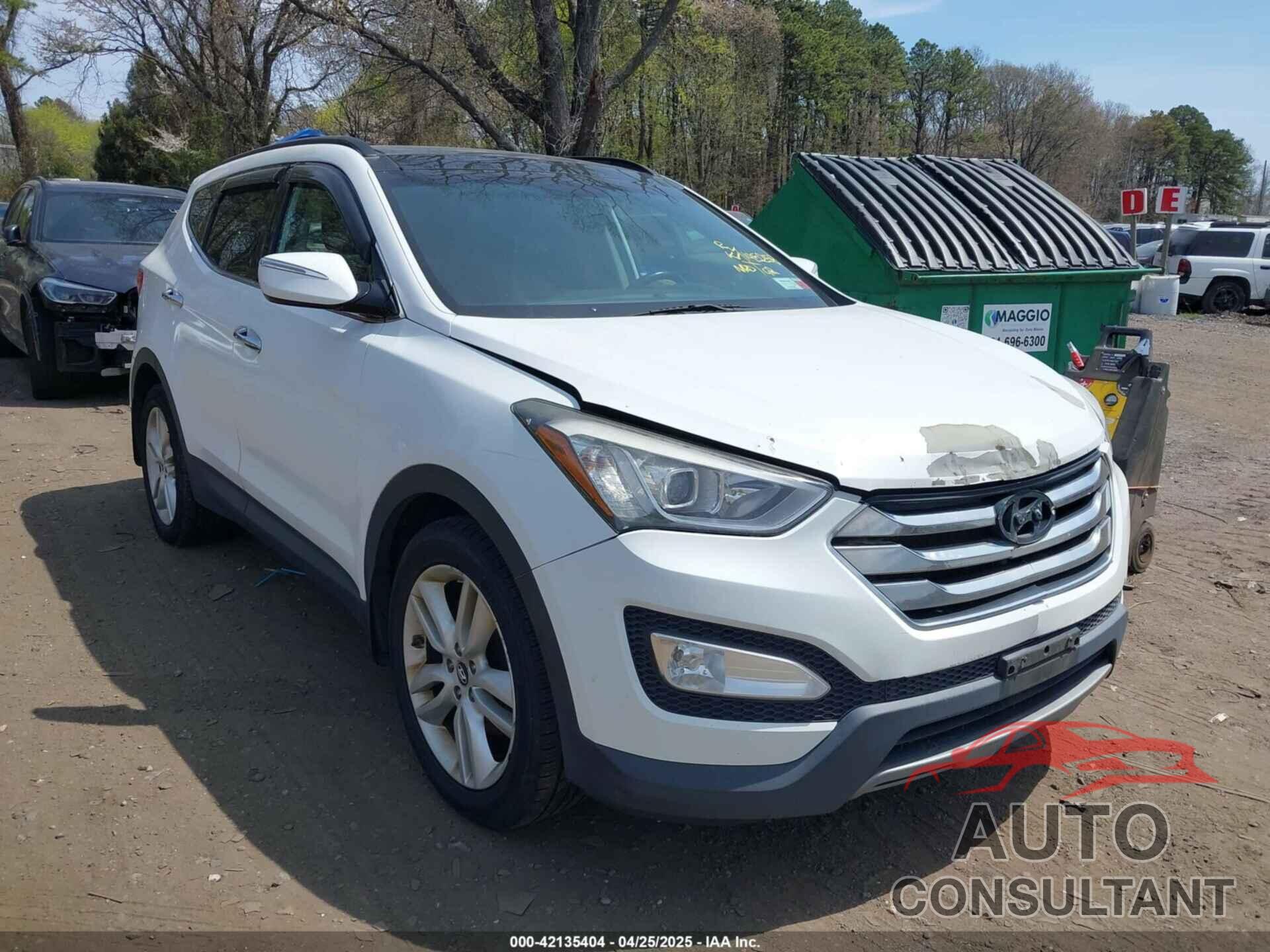 HYUNDAI SANTA FE SPORT 2014 - 5XYZWDLA5EG141729