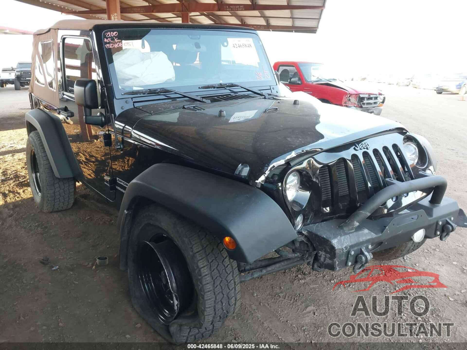 JEEP WRANGLER 2015 - 1C4AJWAG8FL722100