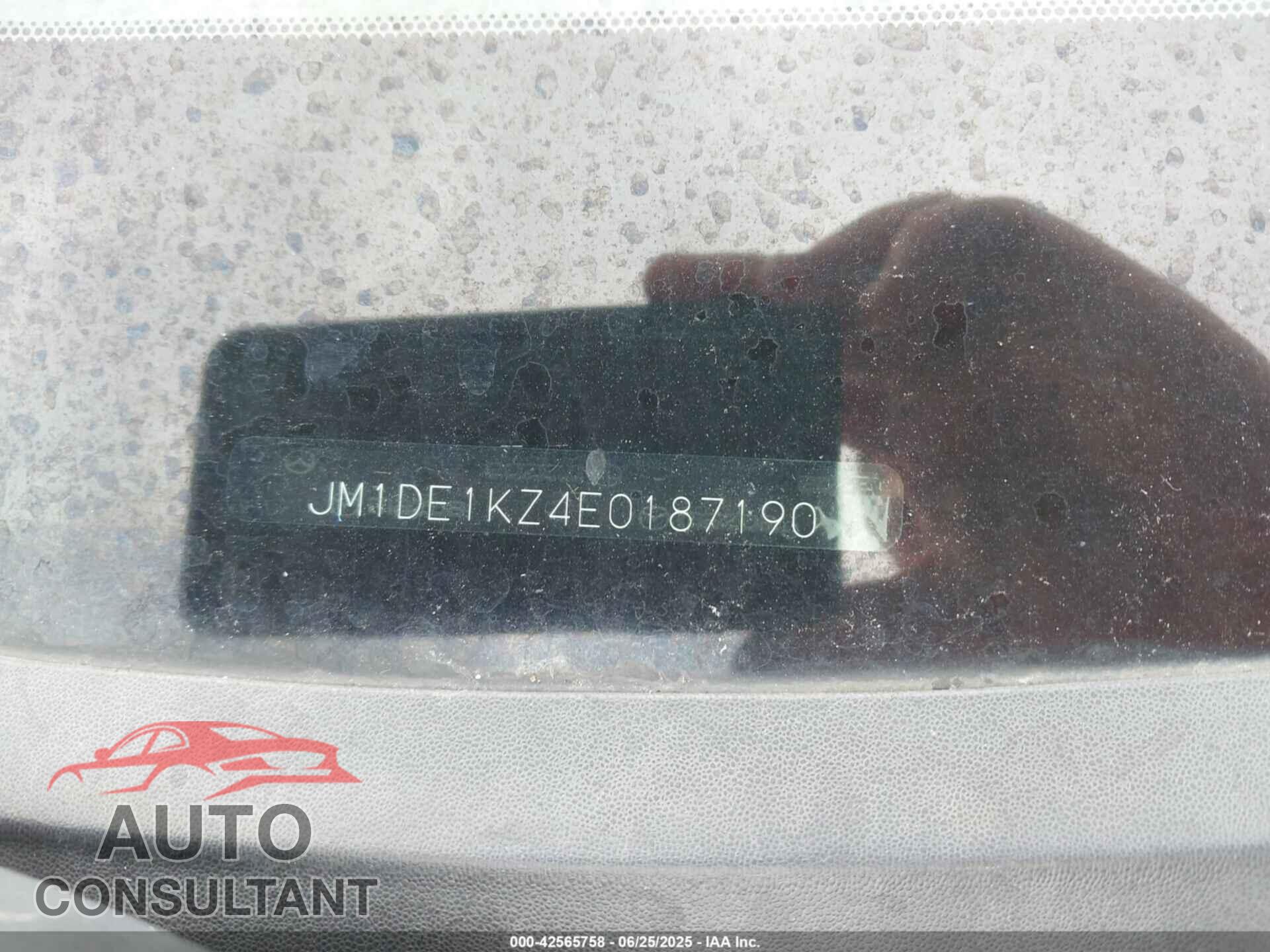 MAZDA MAZDA2 2014 - JM1DE1KZ4E0187190
