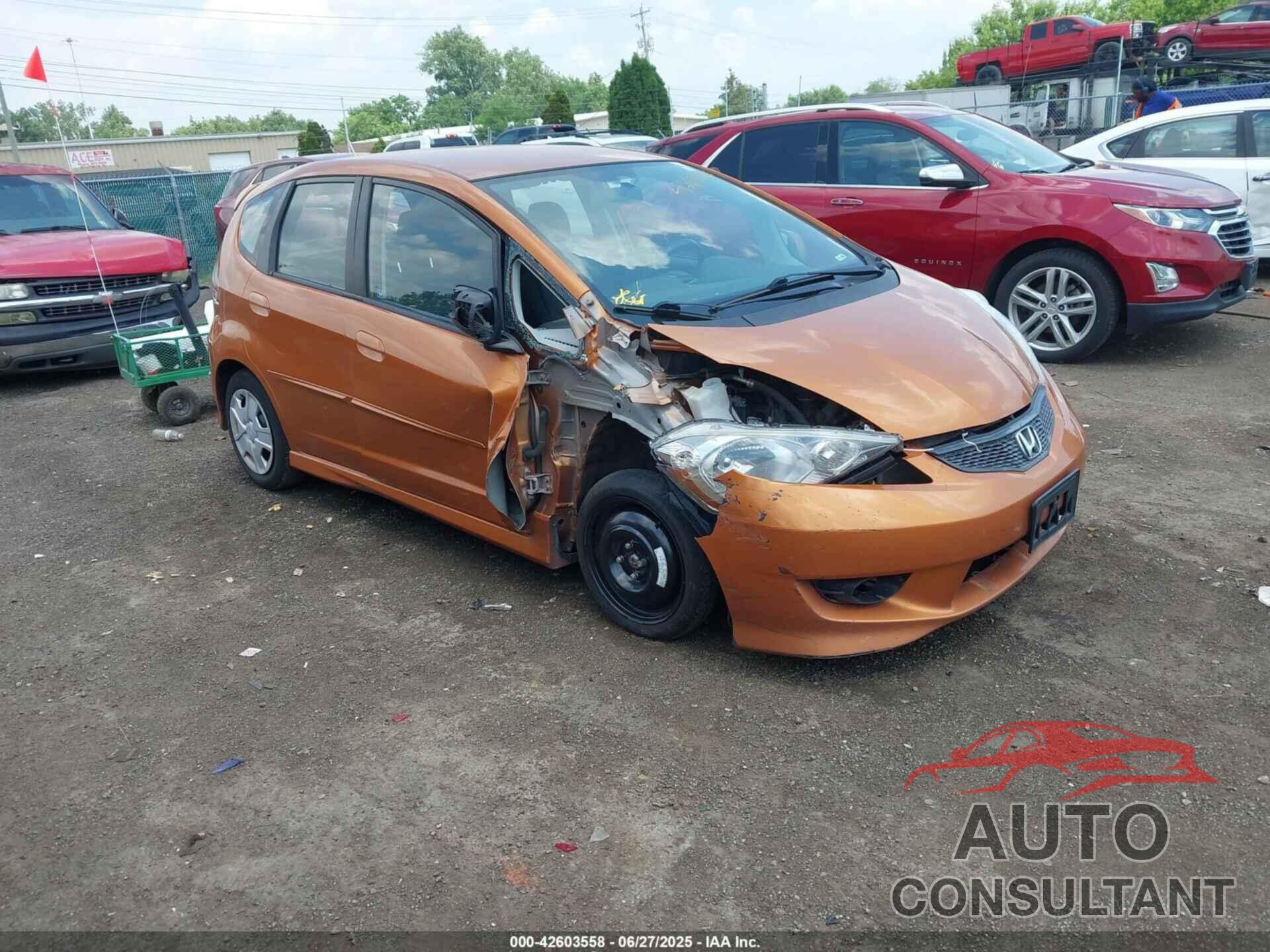 HONDA FIT 2009 - JHMGE87429S072504