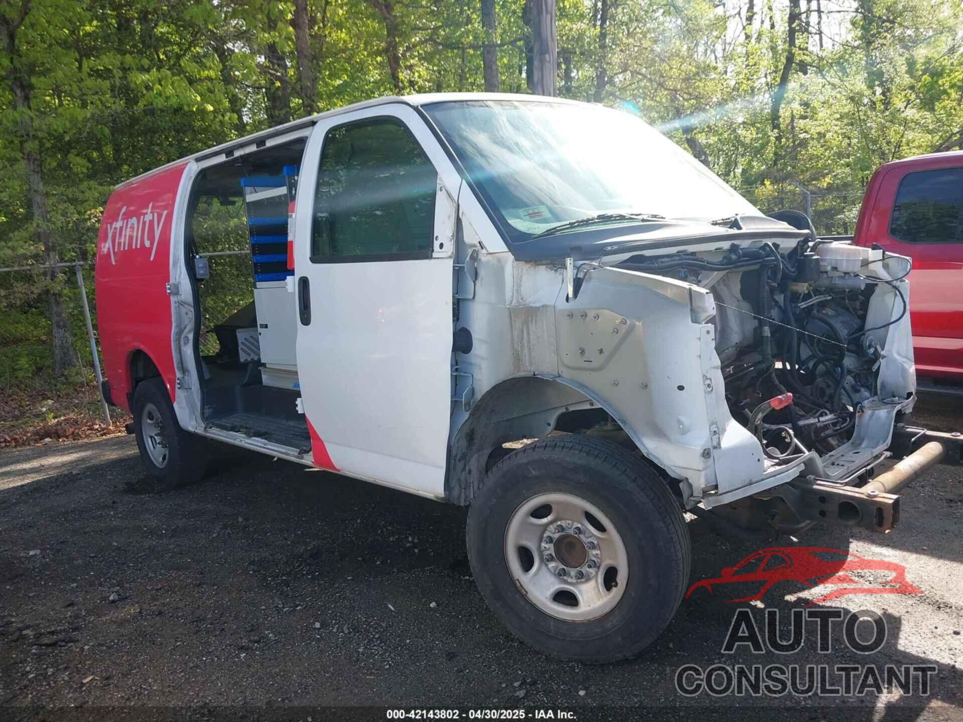CHEVROLET EXPRESS 2500 2015 - 1GCWGFCF0F1153683