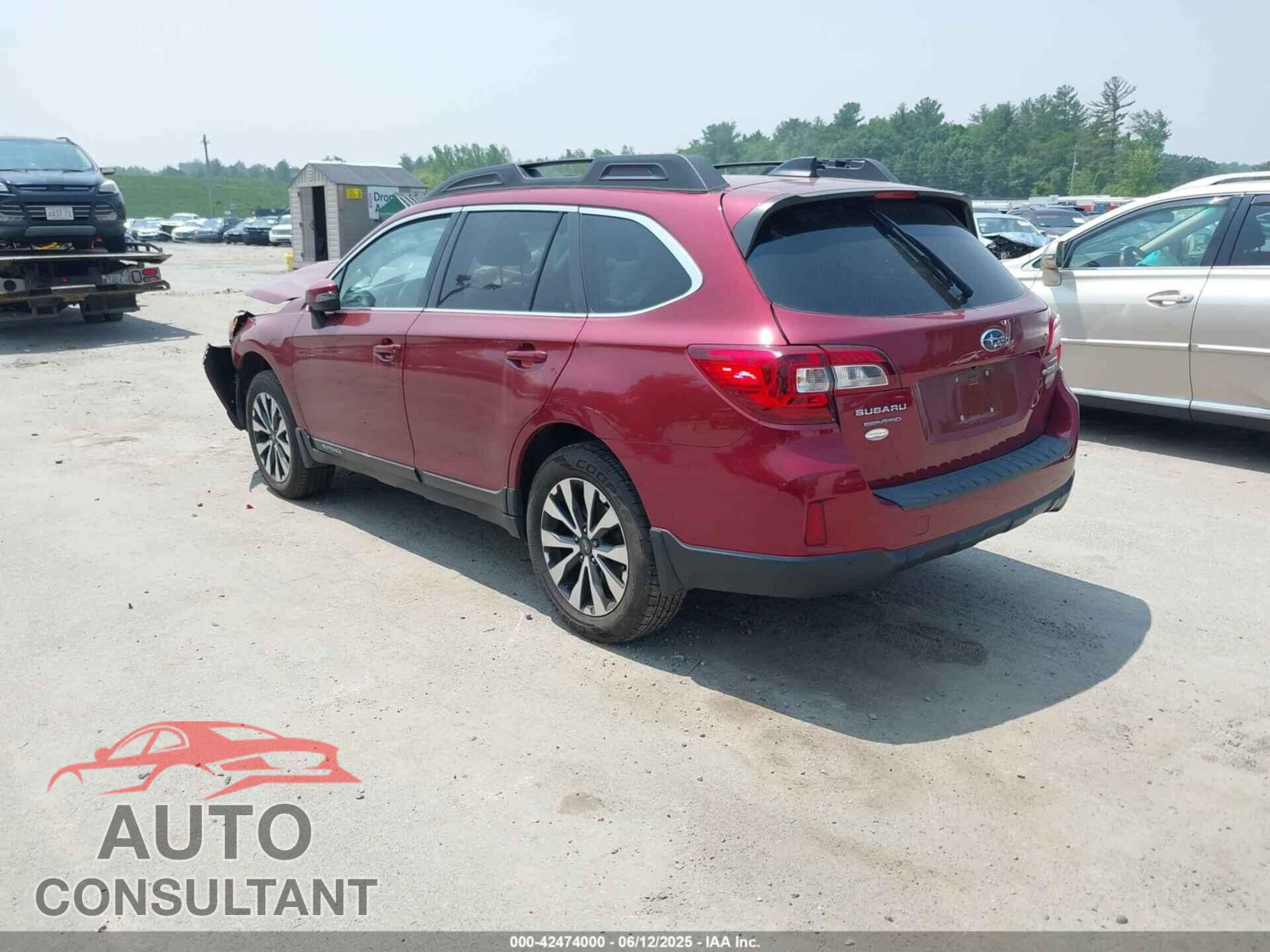 SUBARU OUTBACK 2017 - 4S4BSANC2H3216045