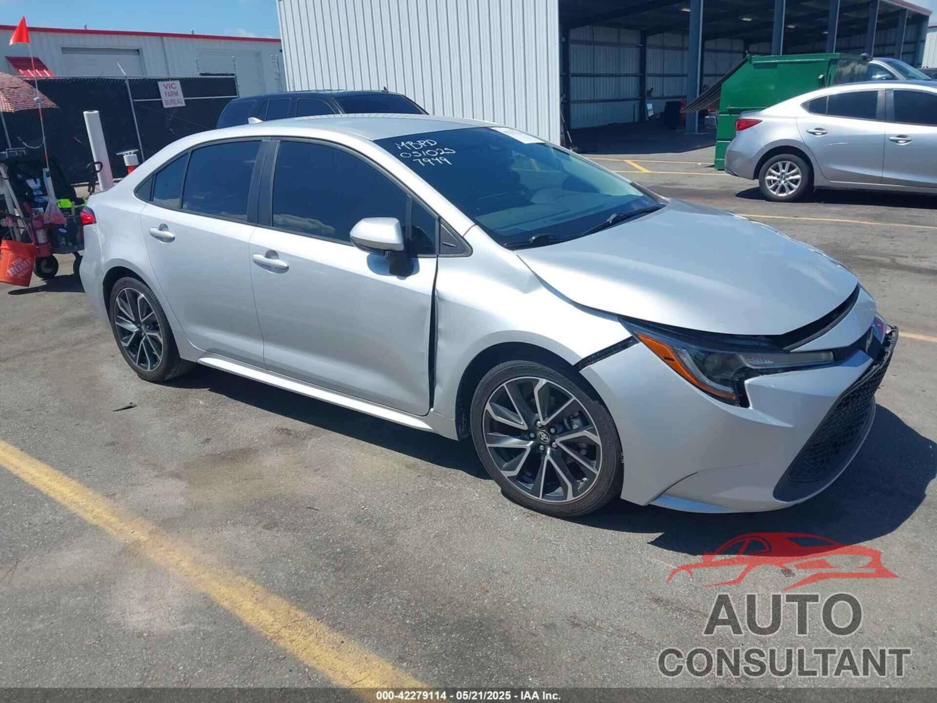 TOYOTA COROLLA 2022 - 5YFEPMAE6NP337949