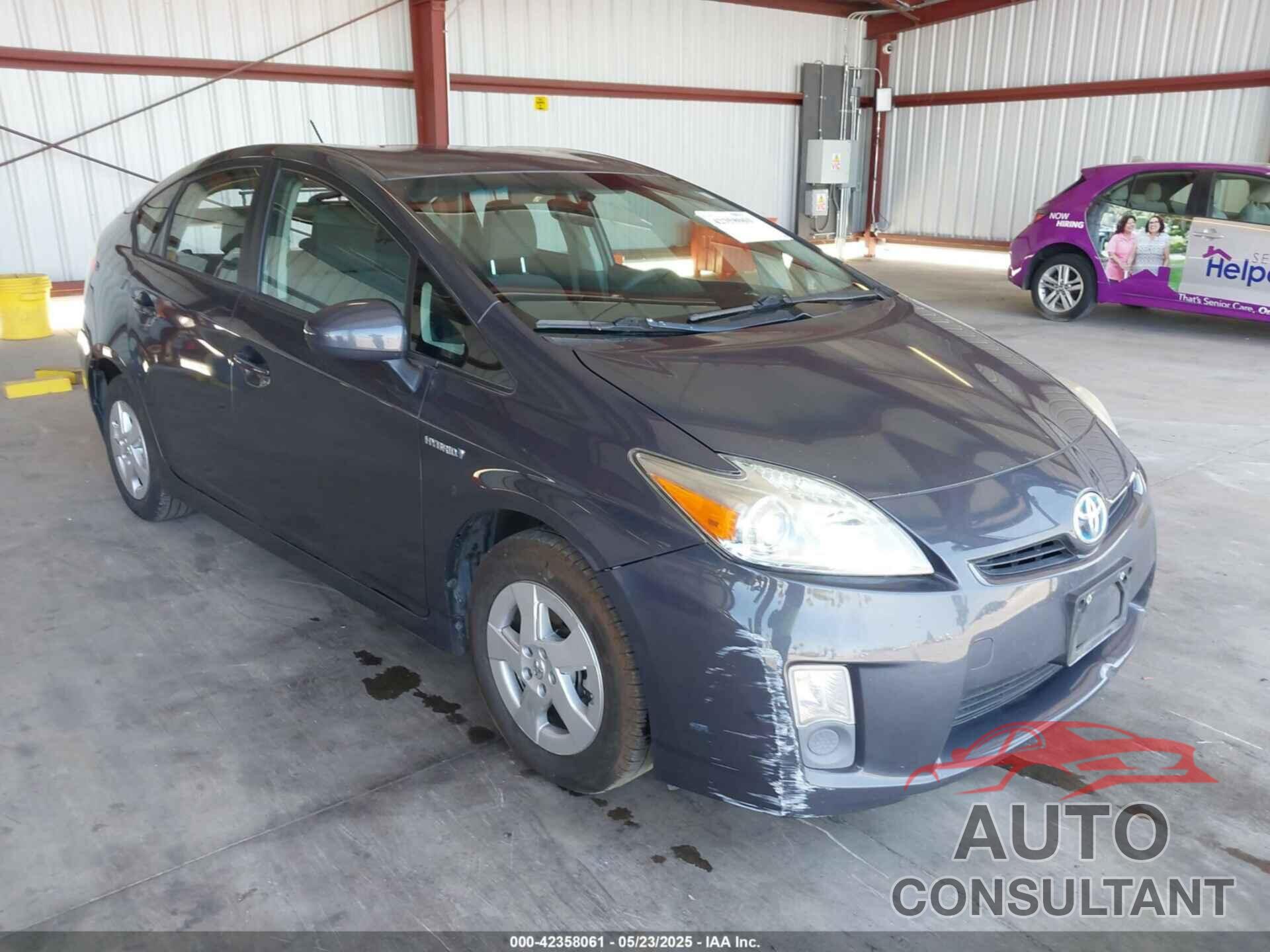 TOYOTA PRIUS 2010 - JTDKN3DU1A0170135