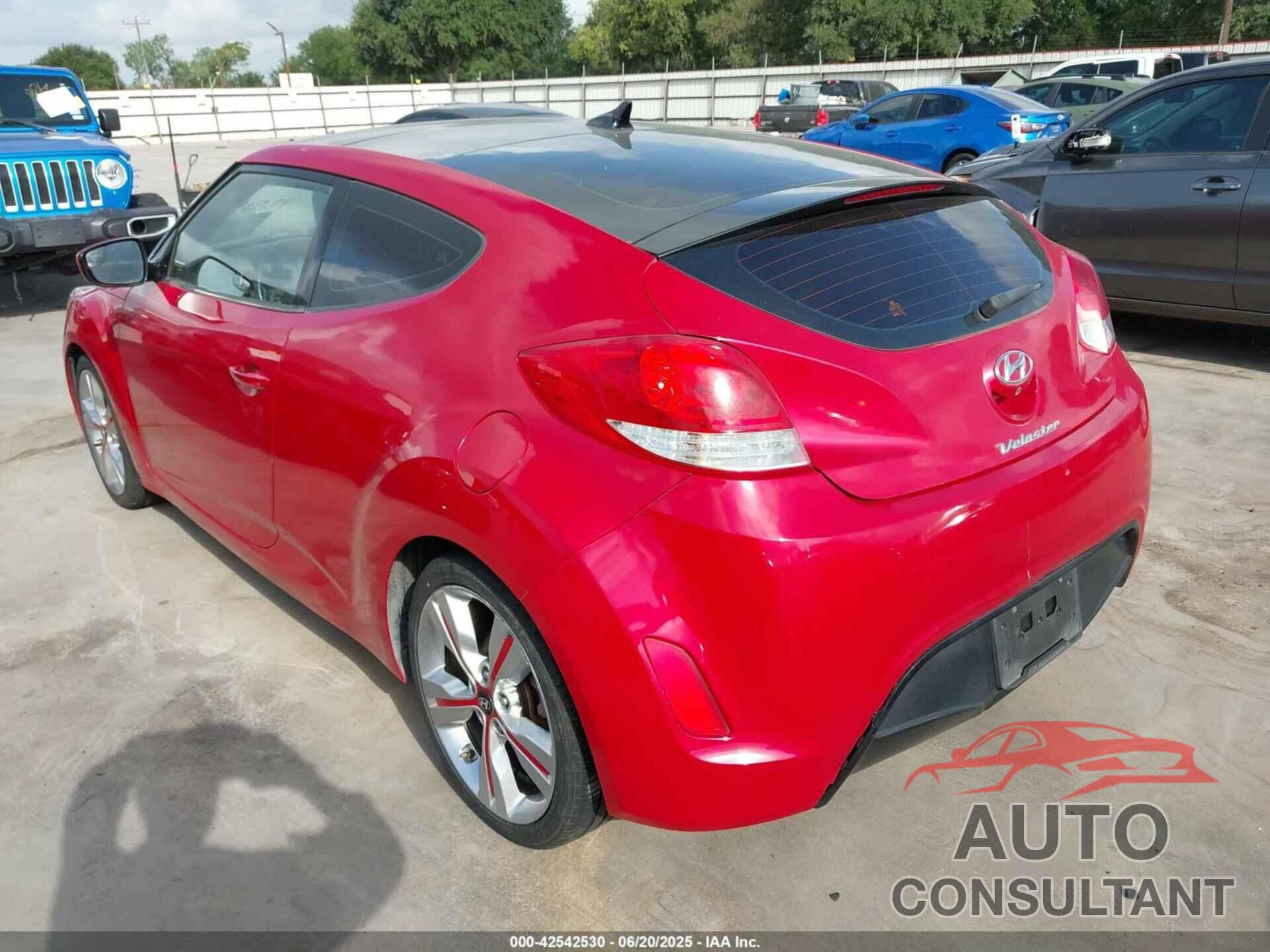HYUNDAI VELOSTER 2016 - KMHTC6AD2GU257927