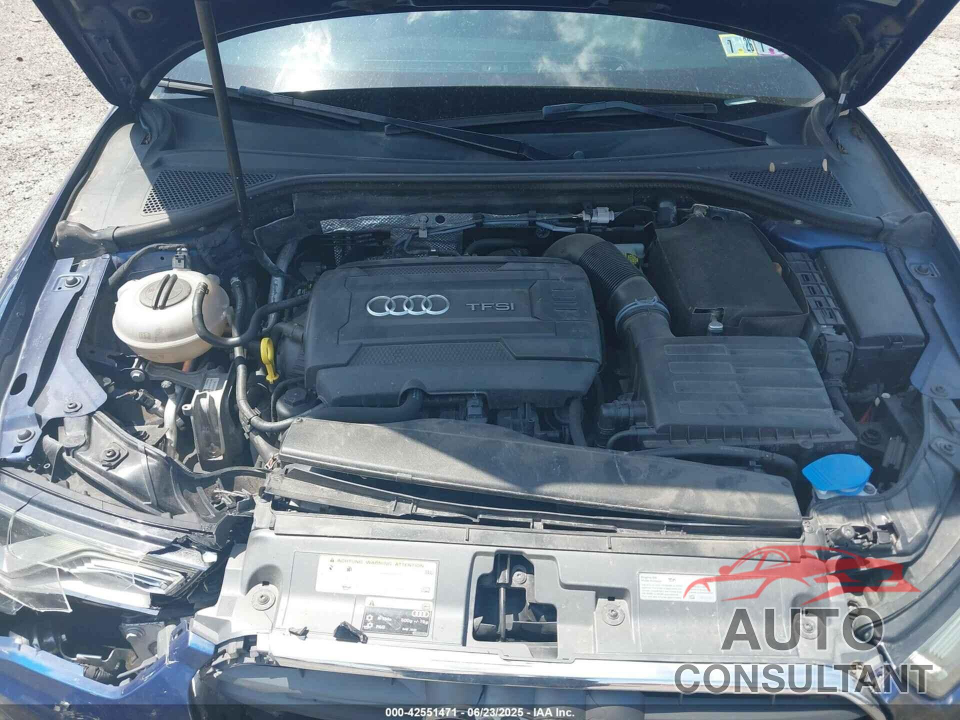 AUDI A3 2016 - WAU38LFFXG1013634