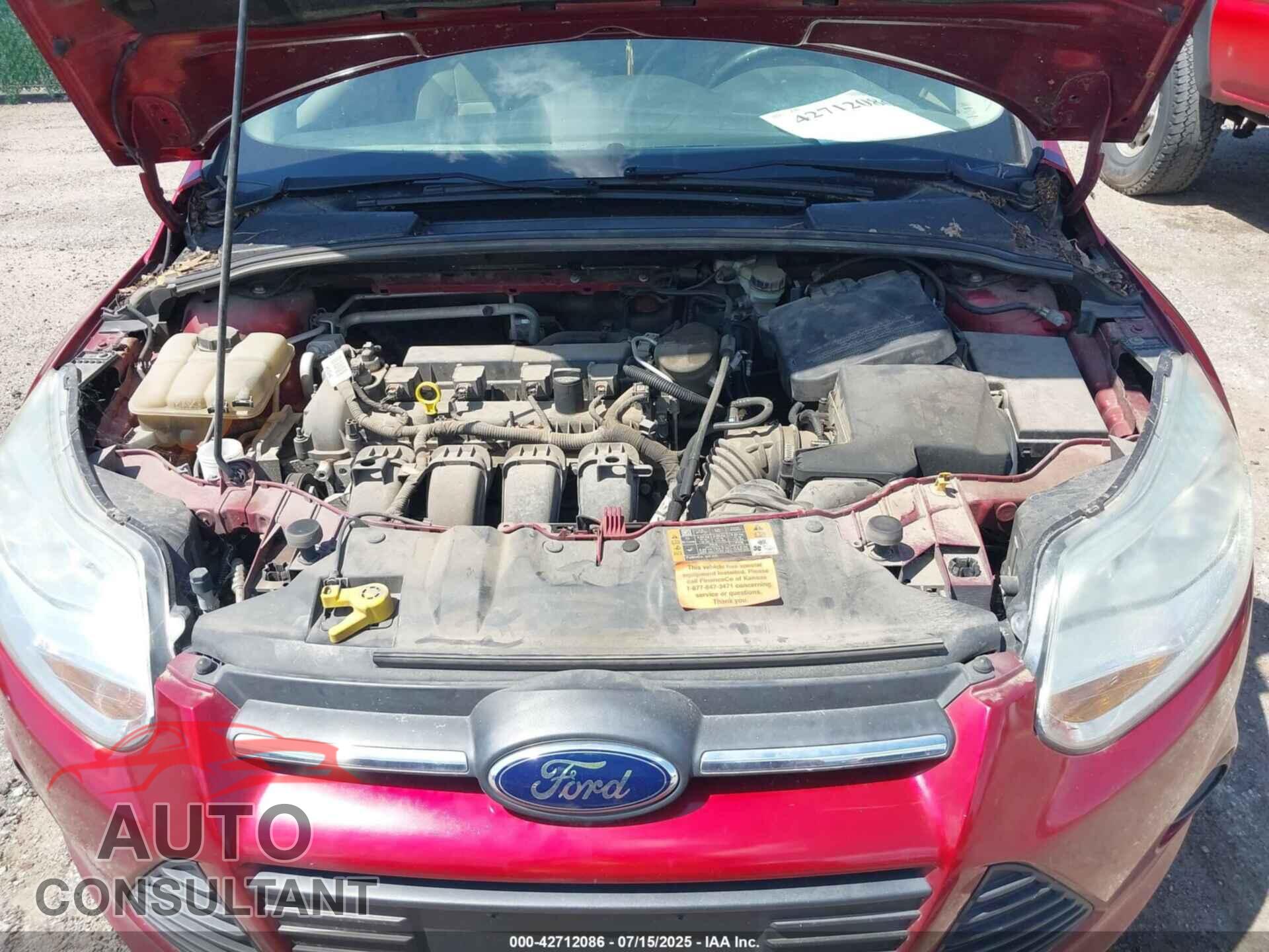 FORD FOCUS 2014 - 1FADP3F21EL432941