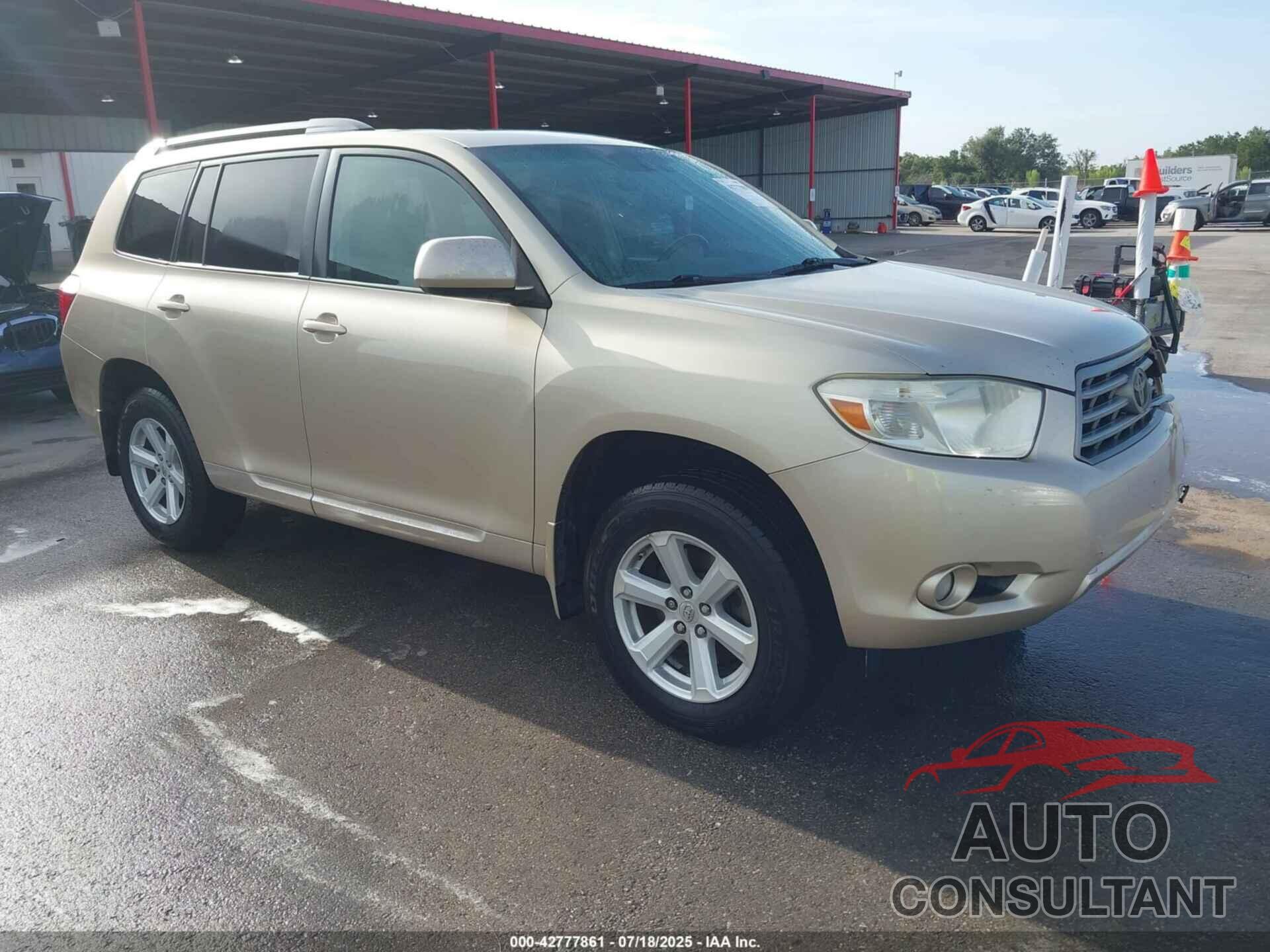TOYOTA HIGHLANDER 2010 - 5TDKK3EHXAS012187