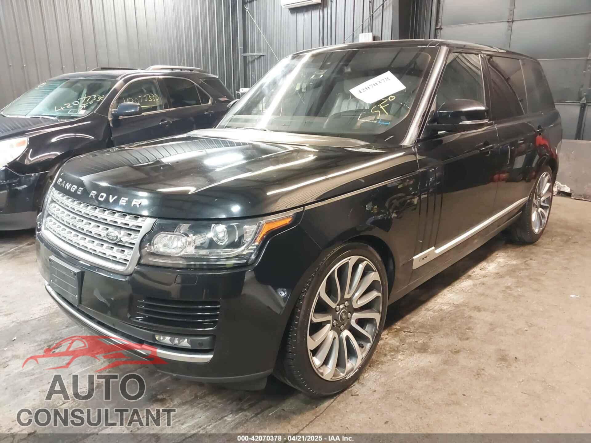 LAND ROVER RANGE ROVER 2016 - SALGS3EF7GA248542
