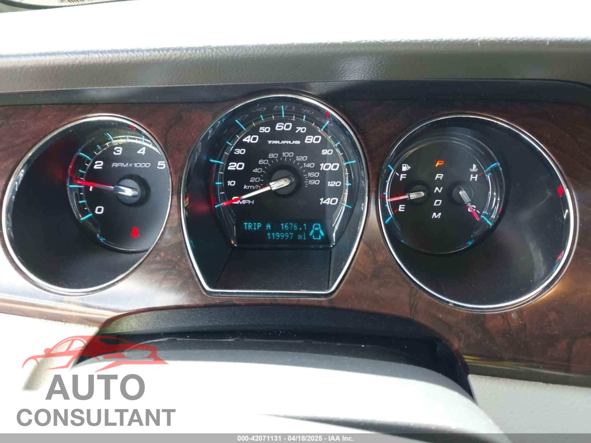 FORD TAURUS 2012 - 1FAHP2EW9CG100302