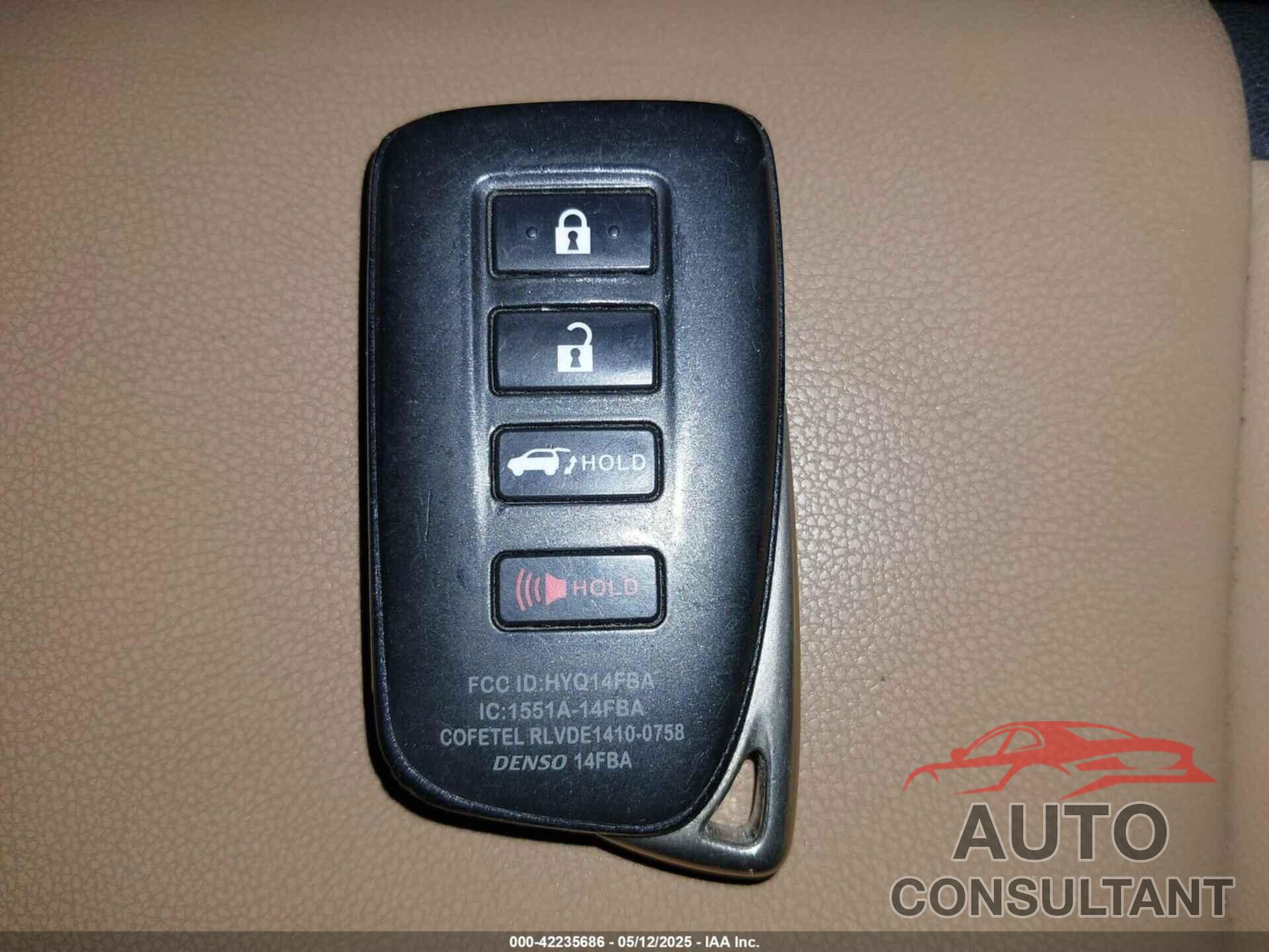 LEXUS NX 200T 2017 - JTJBARBZ6H2123918