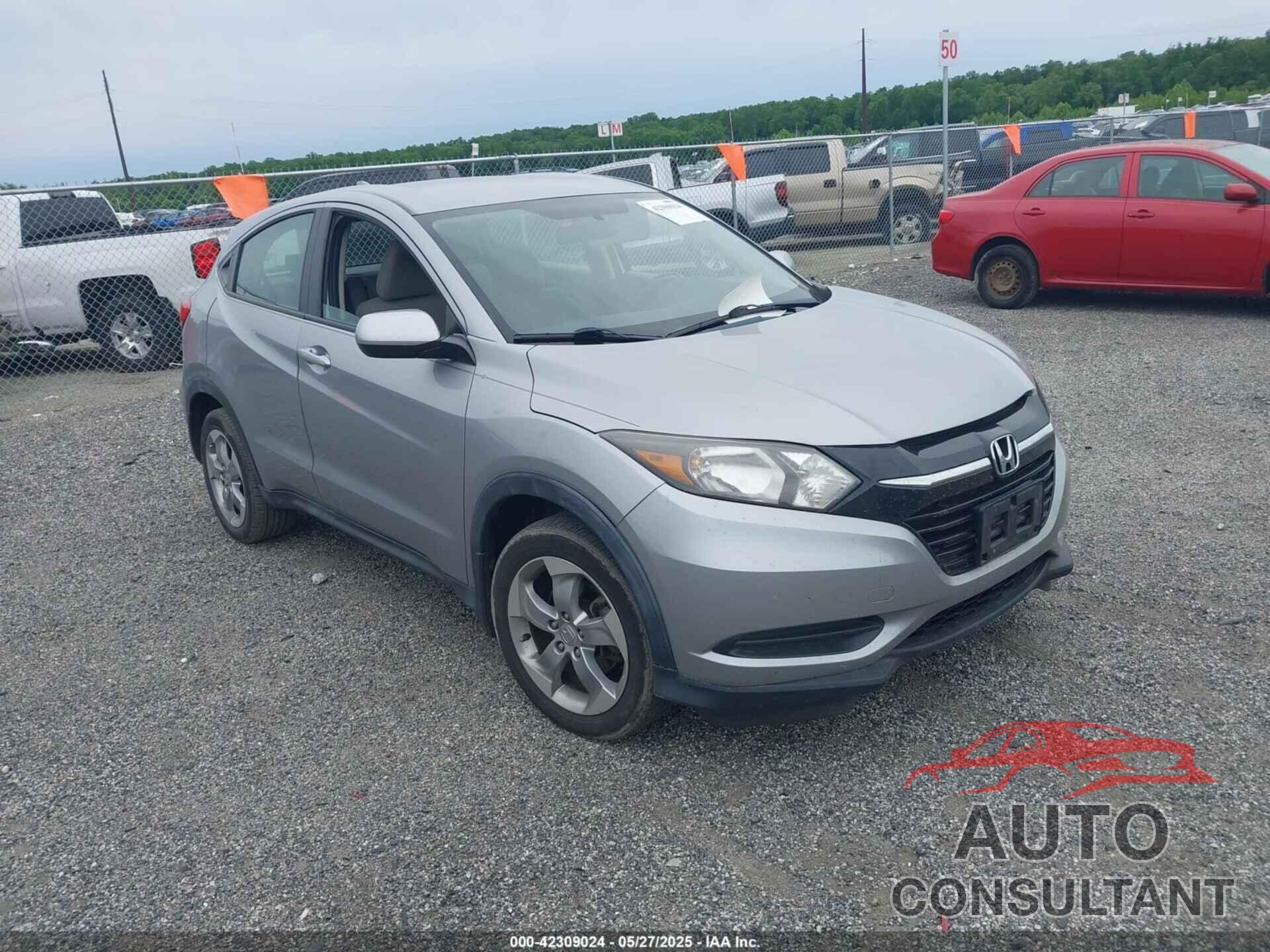 HONDA HR-V 2017 - 3CZRU6H37HG704923