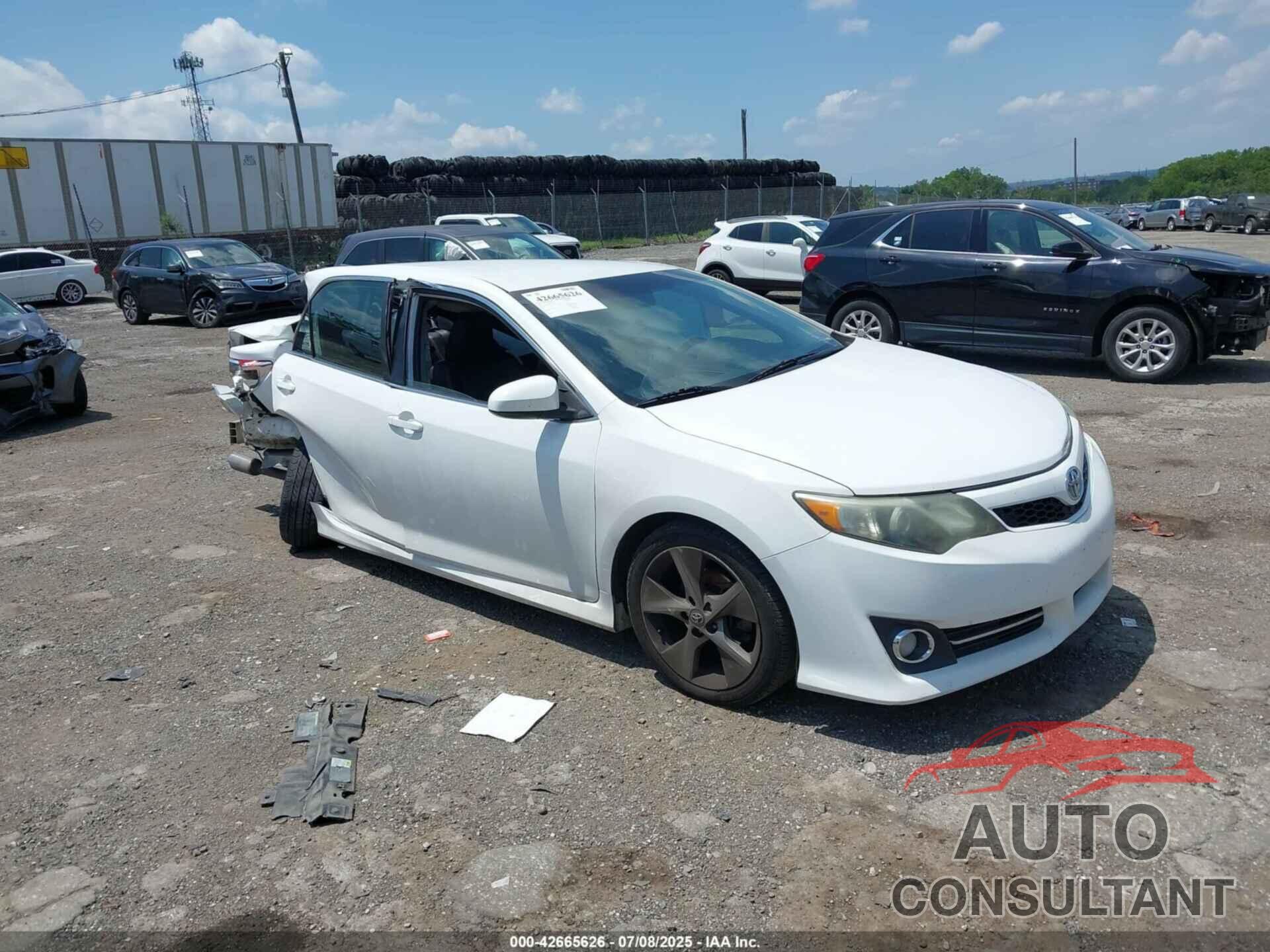 TOYOTA CAMRY 2012 - 4T1BK1FK9CU513189