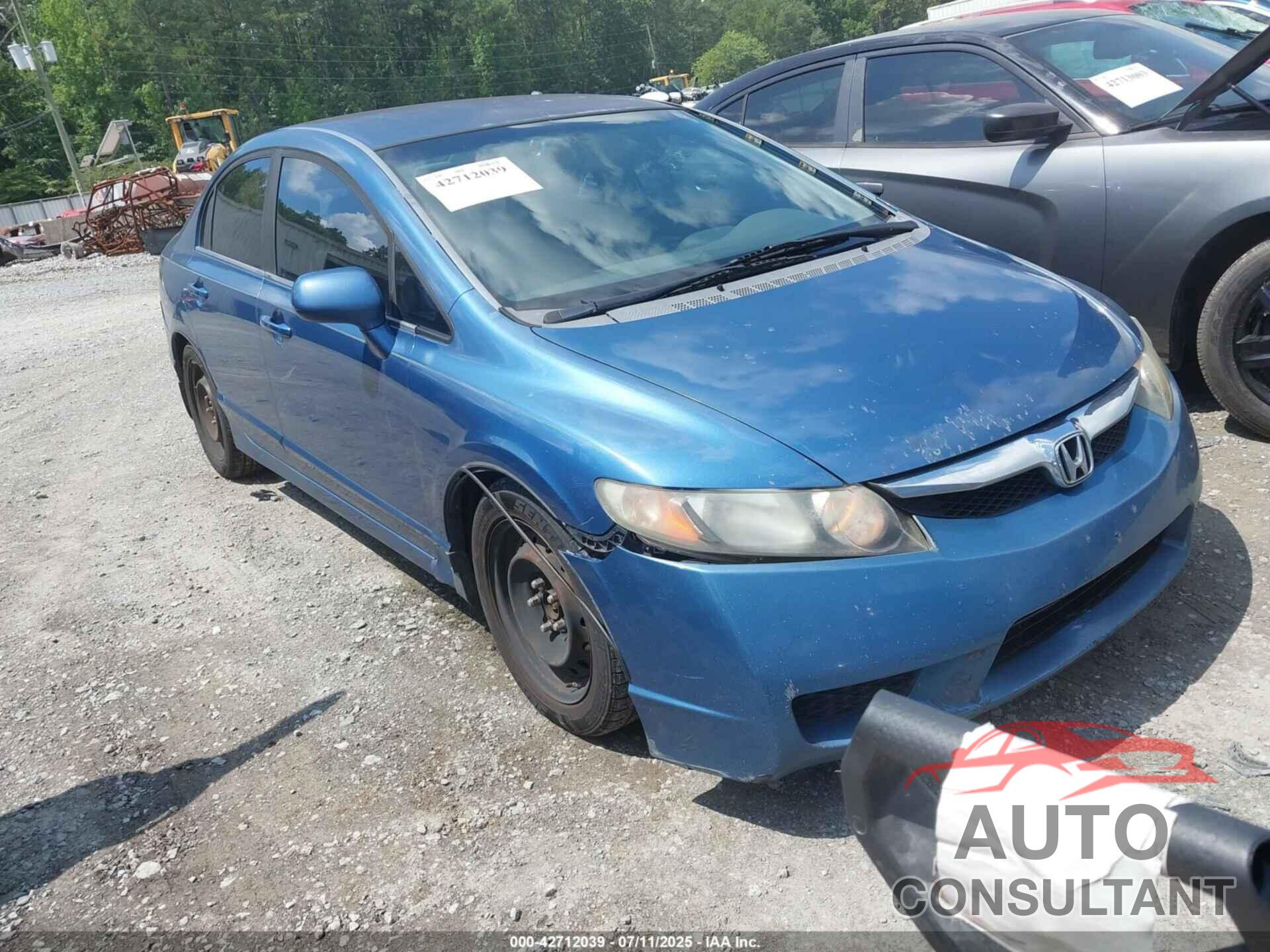 HONDA CIVIC 2010 - 19XFA1F57AE015412