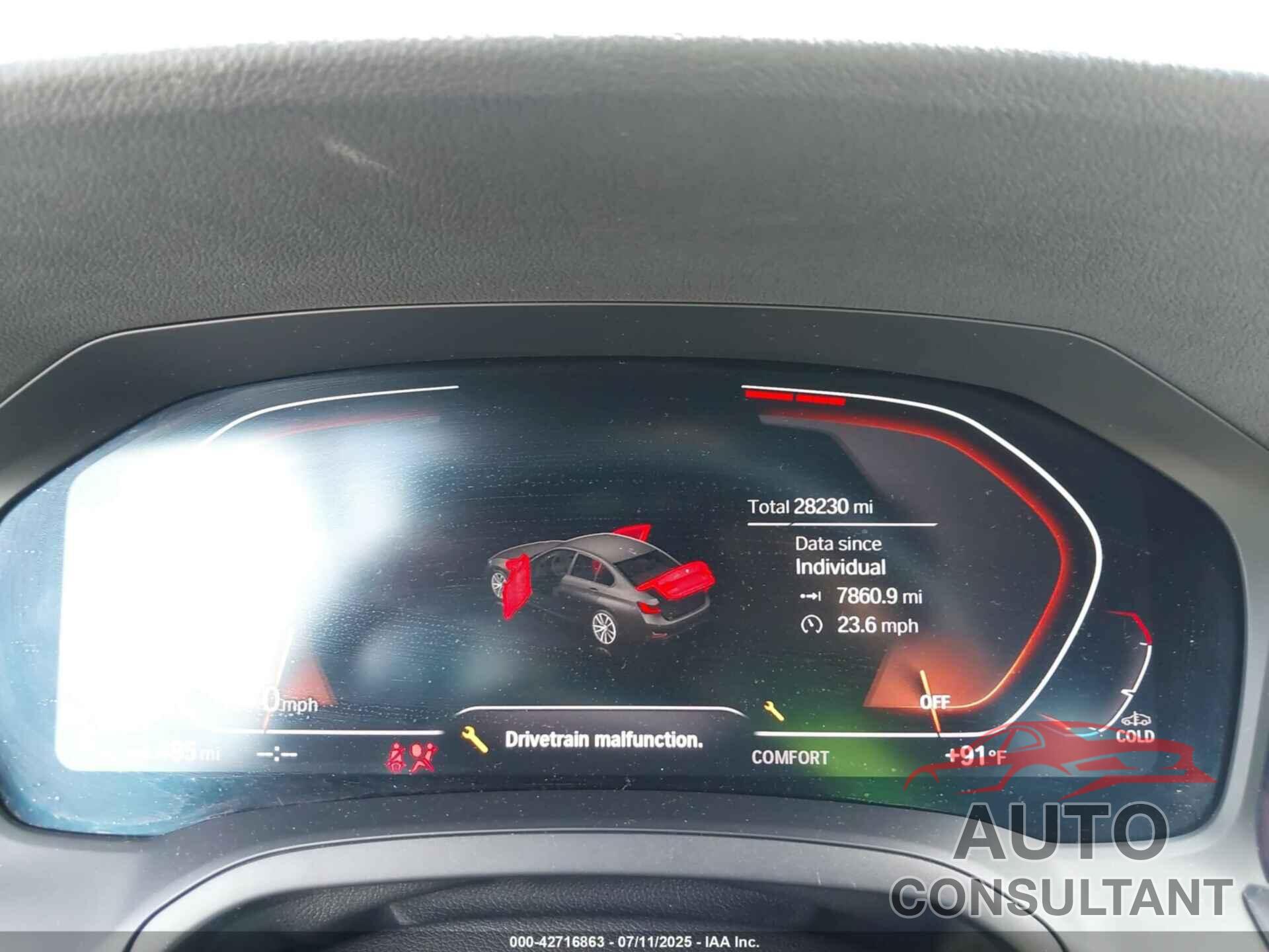 BMW 330I 2019 - WBA5R1C55KAK08328