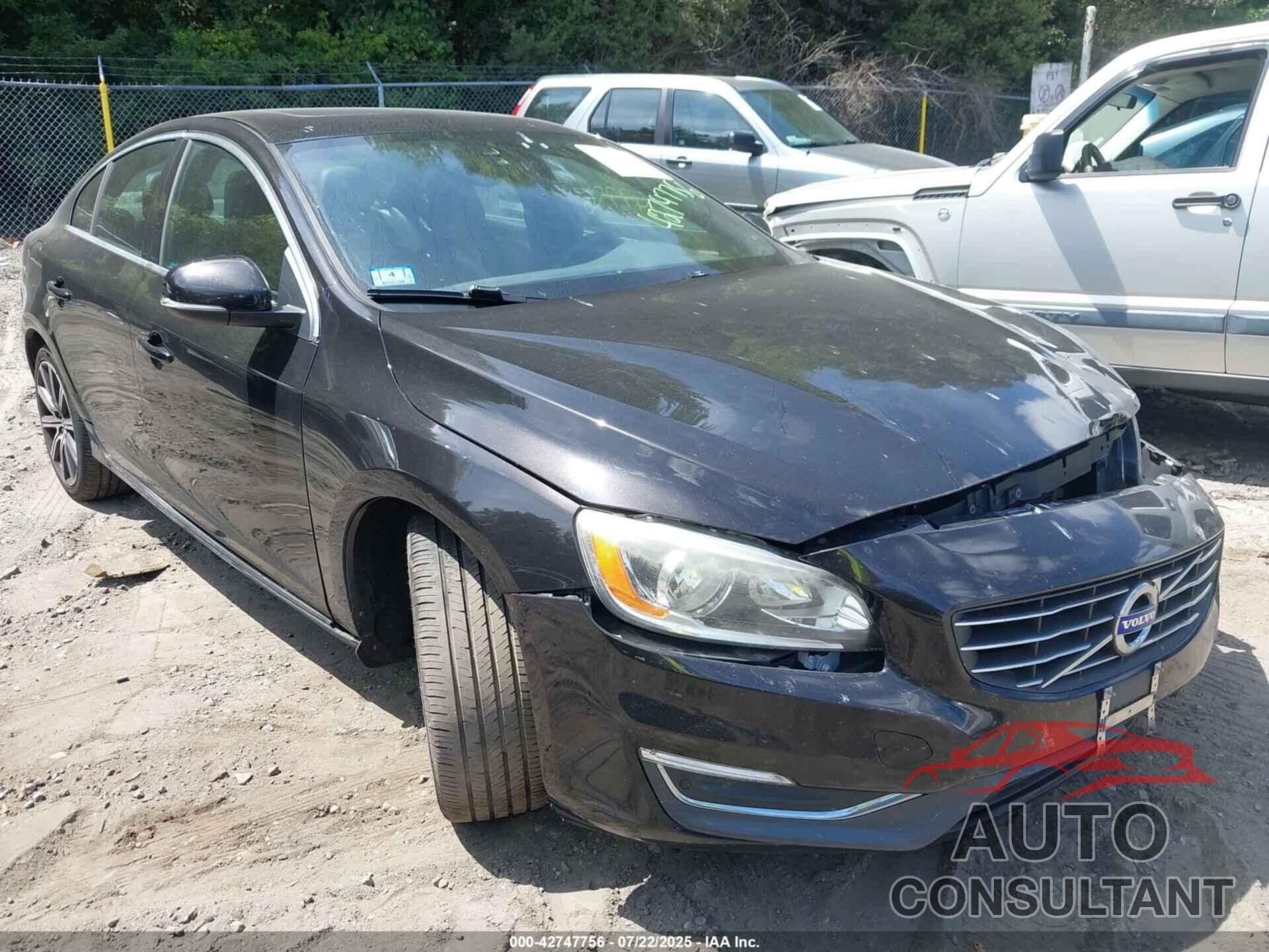 VOLVO S60 2015 - YV149MFK5F1353399