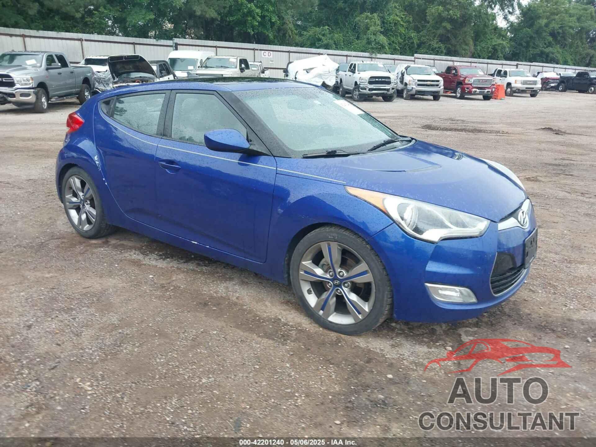 HYUNDAI VELOSTER 2012 - KMHTC6AD6CU066313