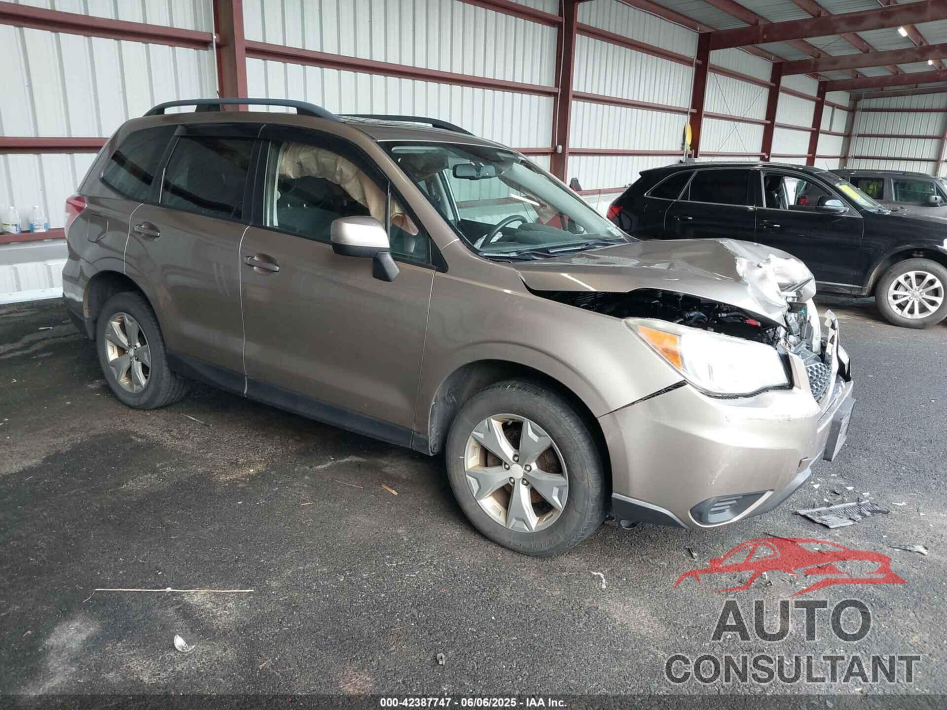 SUBARU FORESTER 2015 - JF2SJADC2FH484068