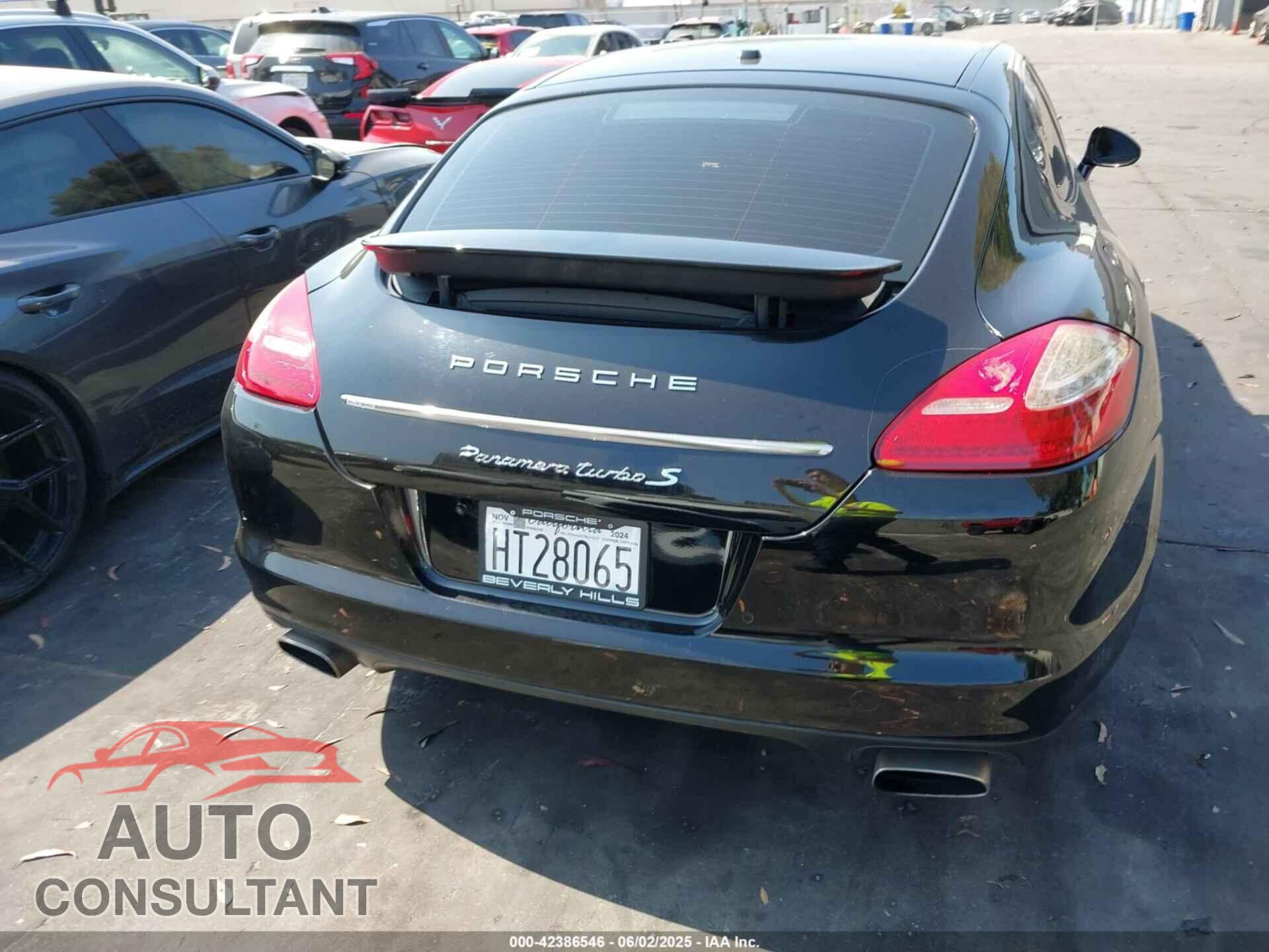 PORSCHE PANAMERA 2011 - WP0AA2A77BL013757