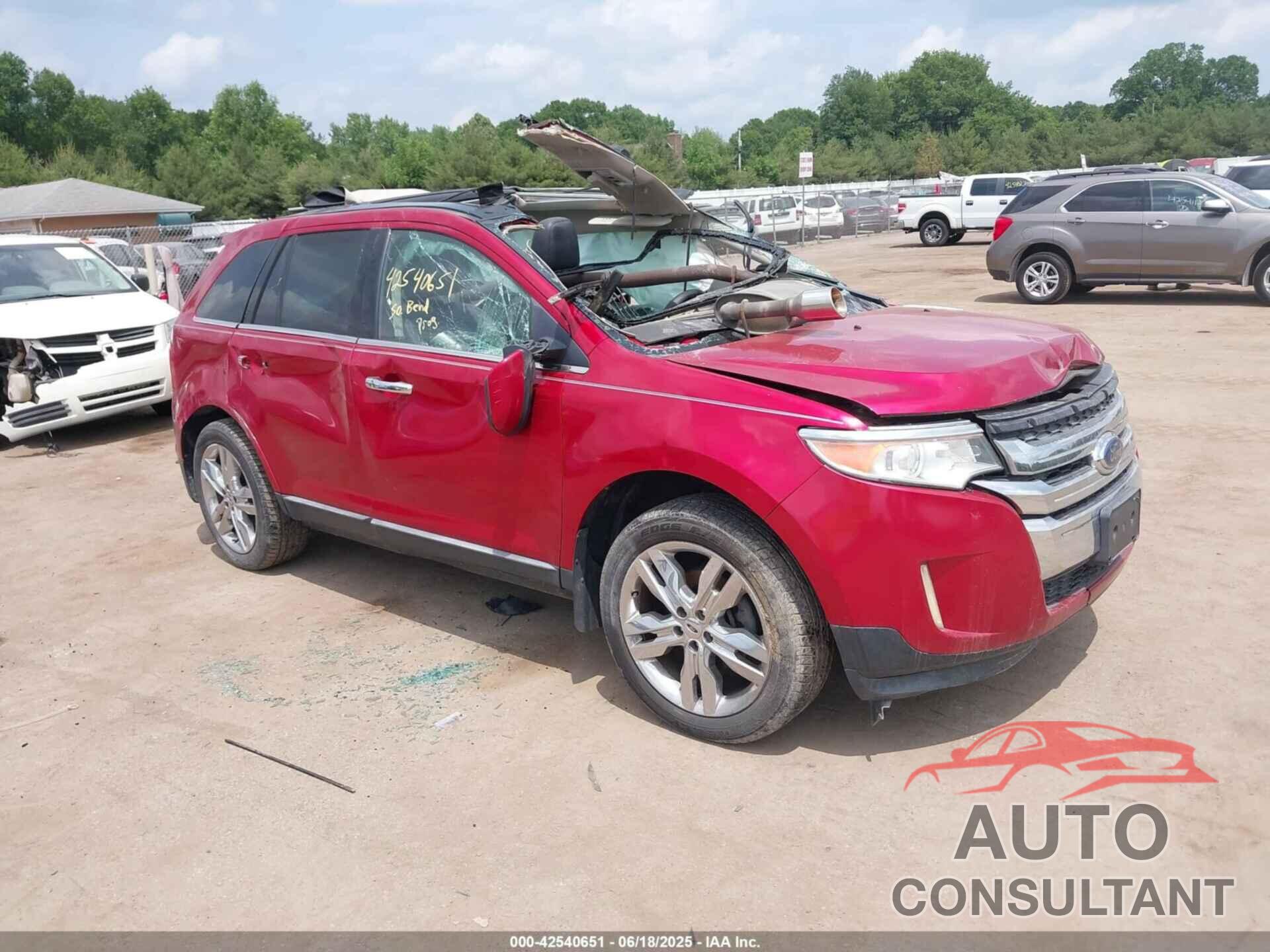 FORD EDGE 2011 - 2FMDK3KC2BBB07150